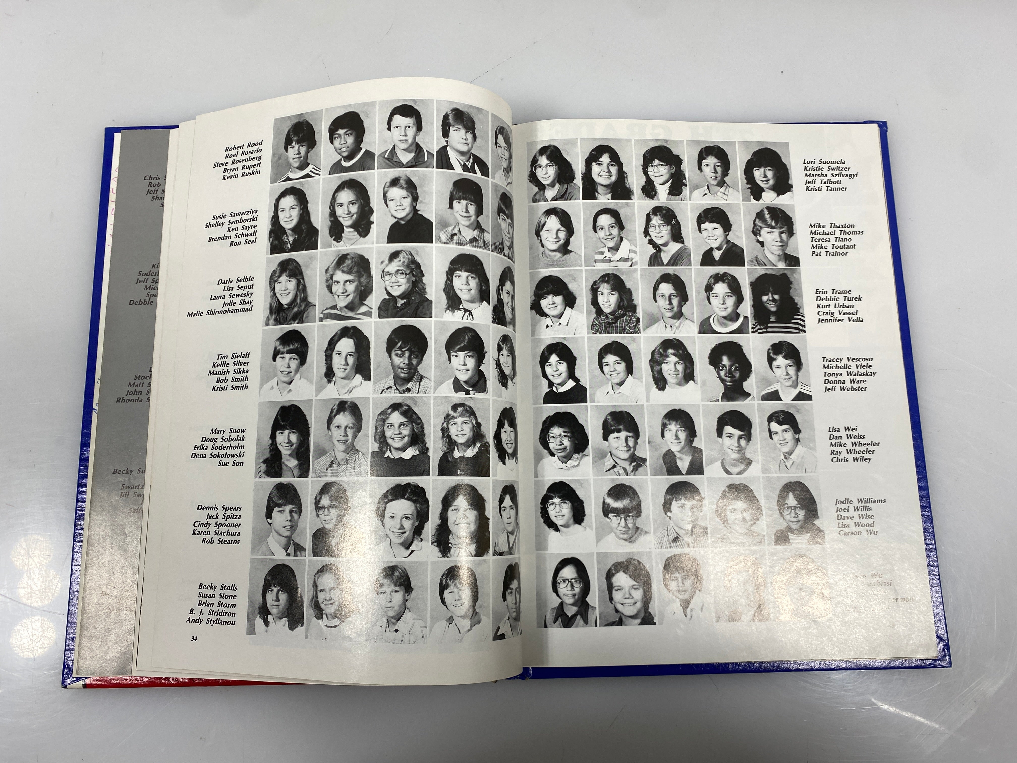 1983 Pioneer Middle School Yearbook Plymouth, Michigan HC