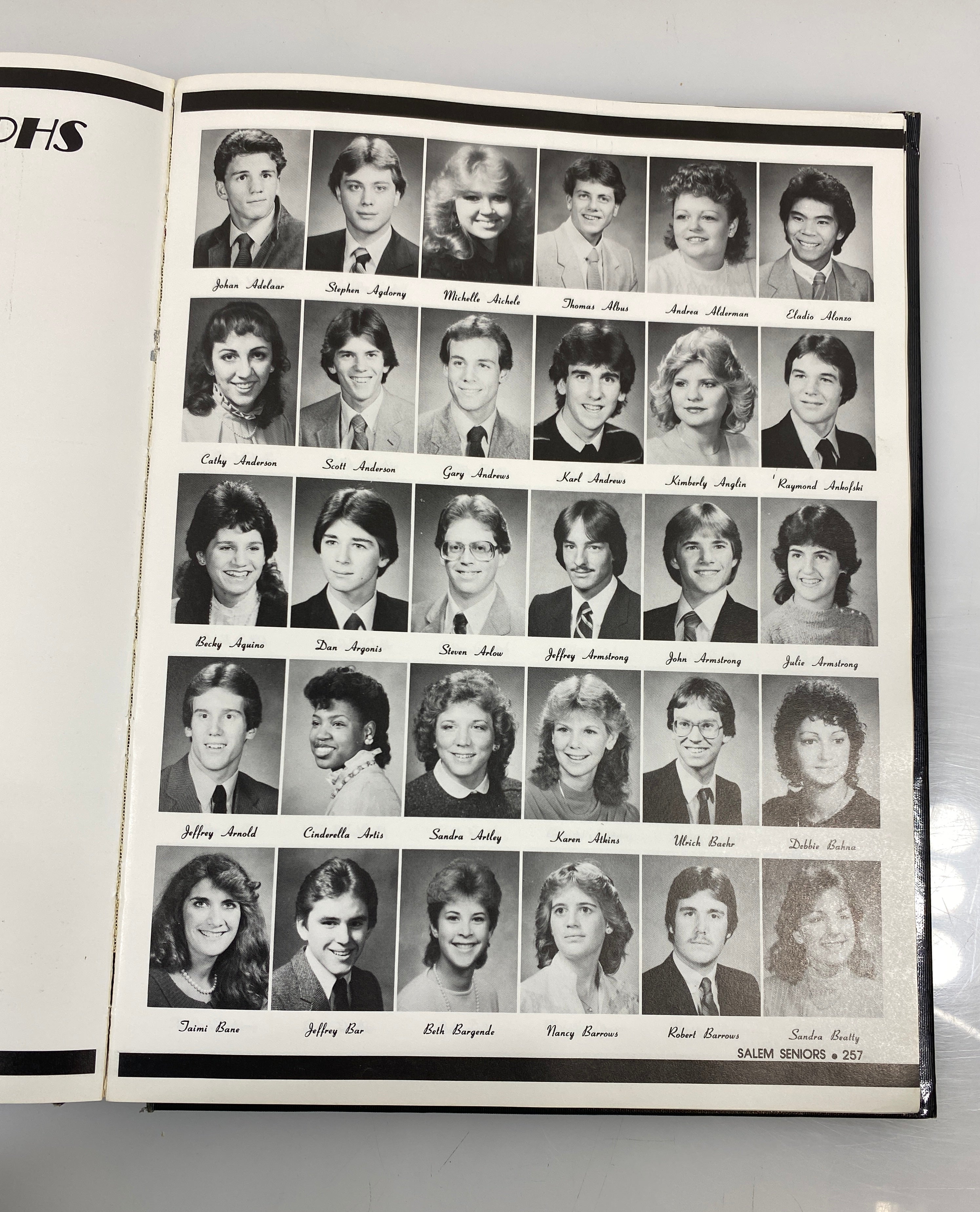 1984 Canton & Salem High School Yearbook Canton Michigan HC