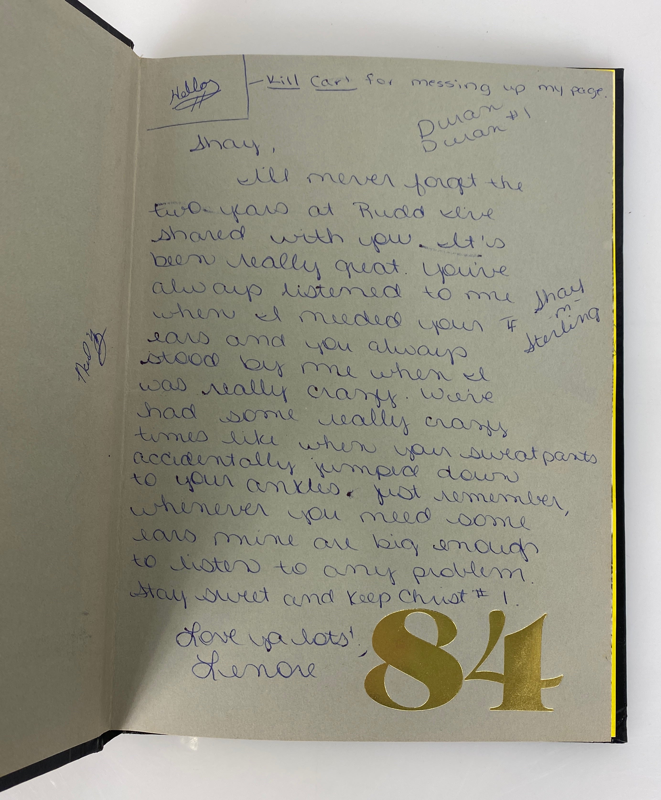 1984 Rudd Junior High School Yearbook Pinson Alabama HC