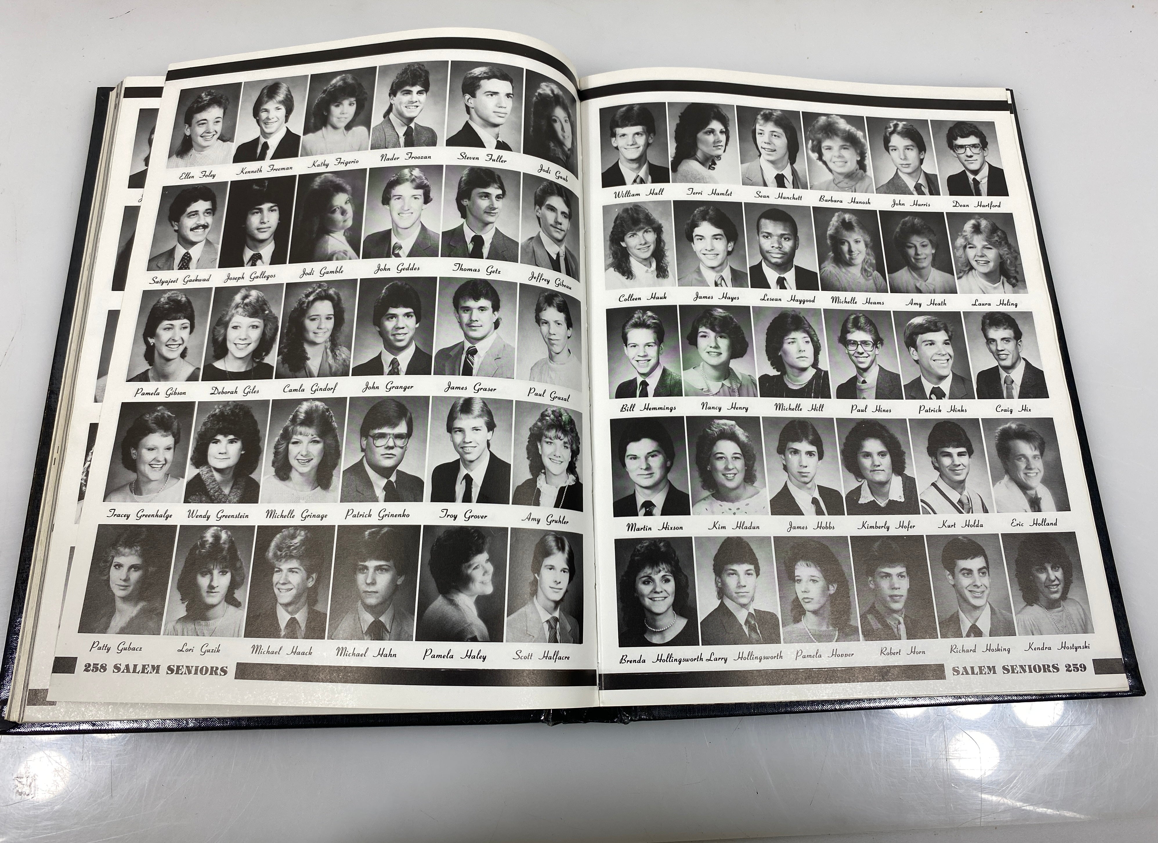 1985 Canton & Salem High Schools Yearbook Canton Michigan HC