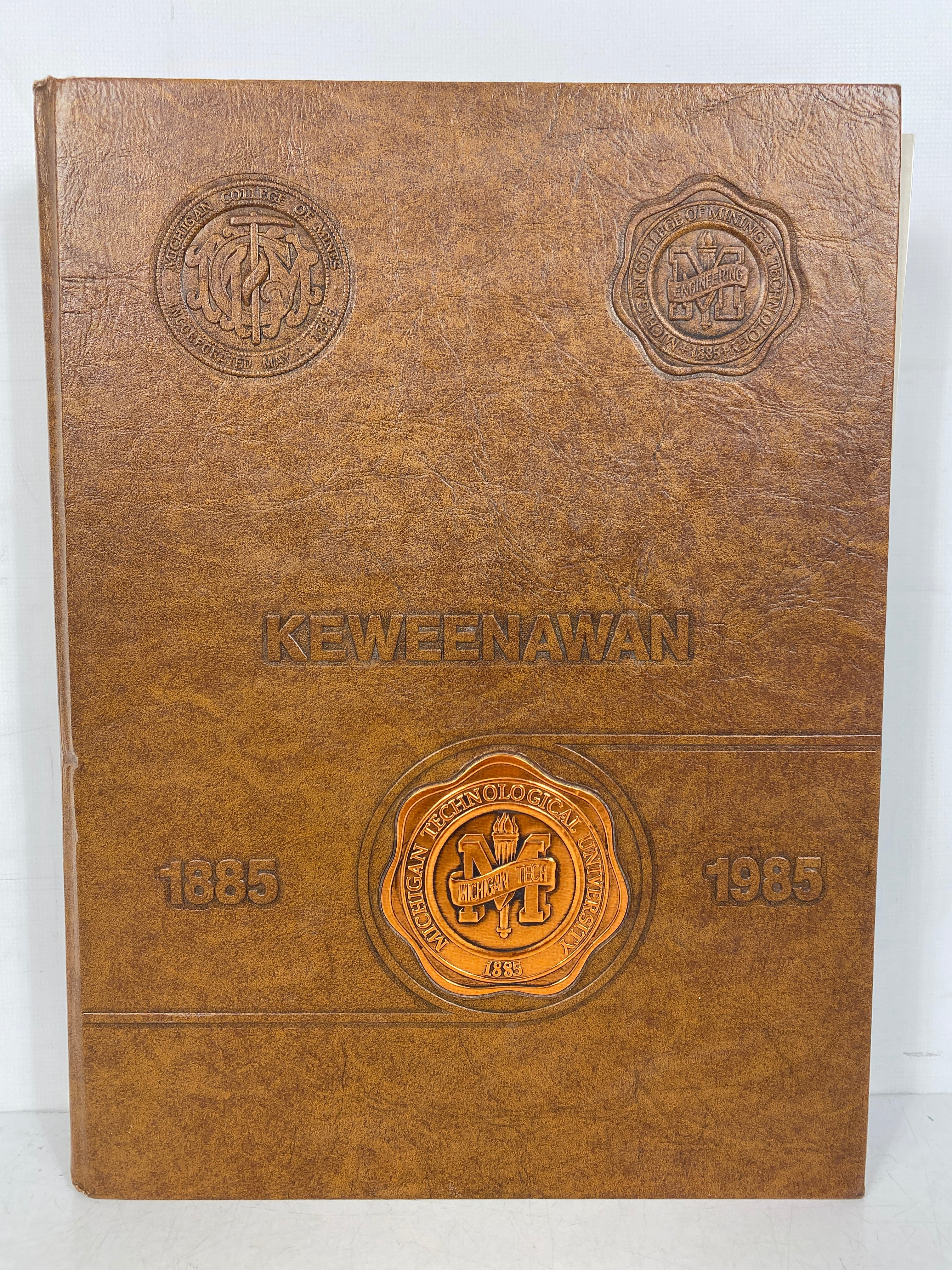 1985 Michigan Technological University Yearbook "Keweenawan" HC