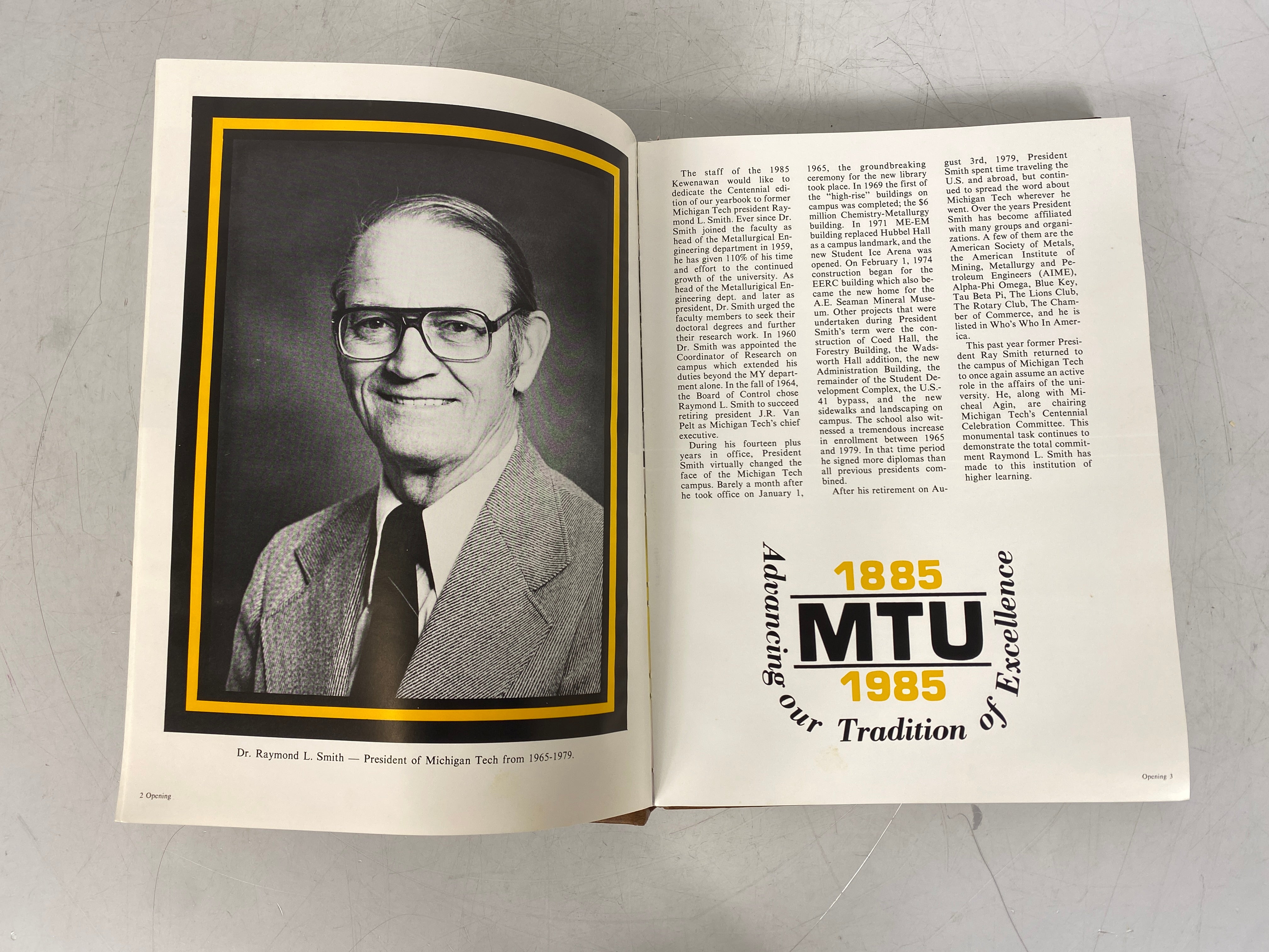 1985 Michigan Technological University Yearbook "Keweenawan" HC