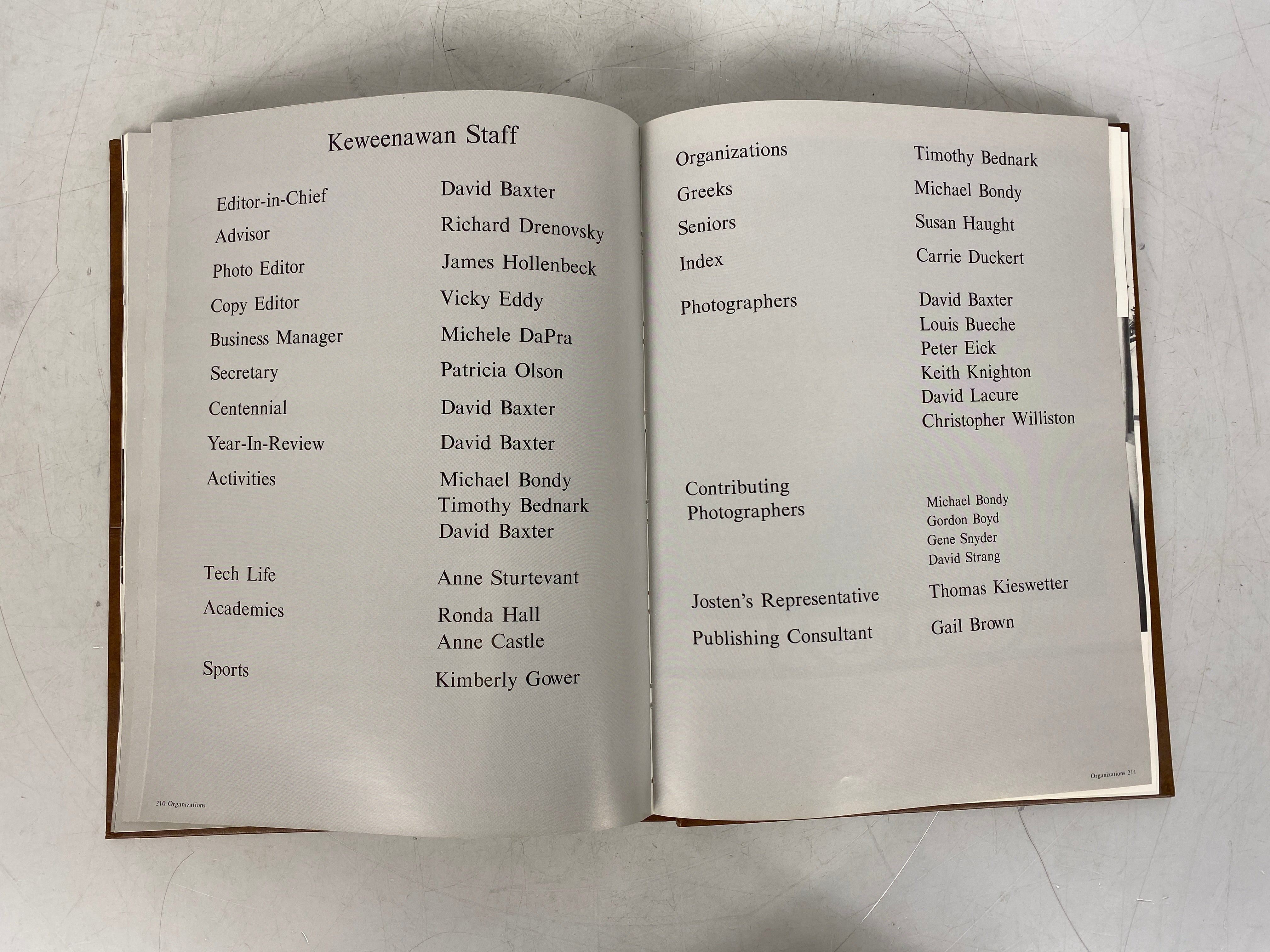 1985 Michigan Technological University Yearbook "Keweenawan" HC