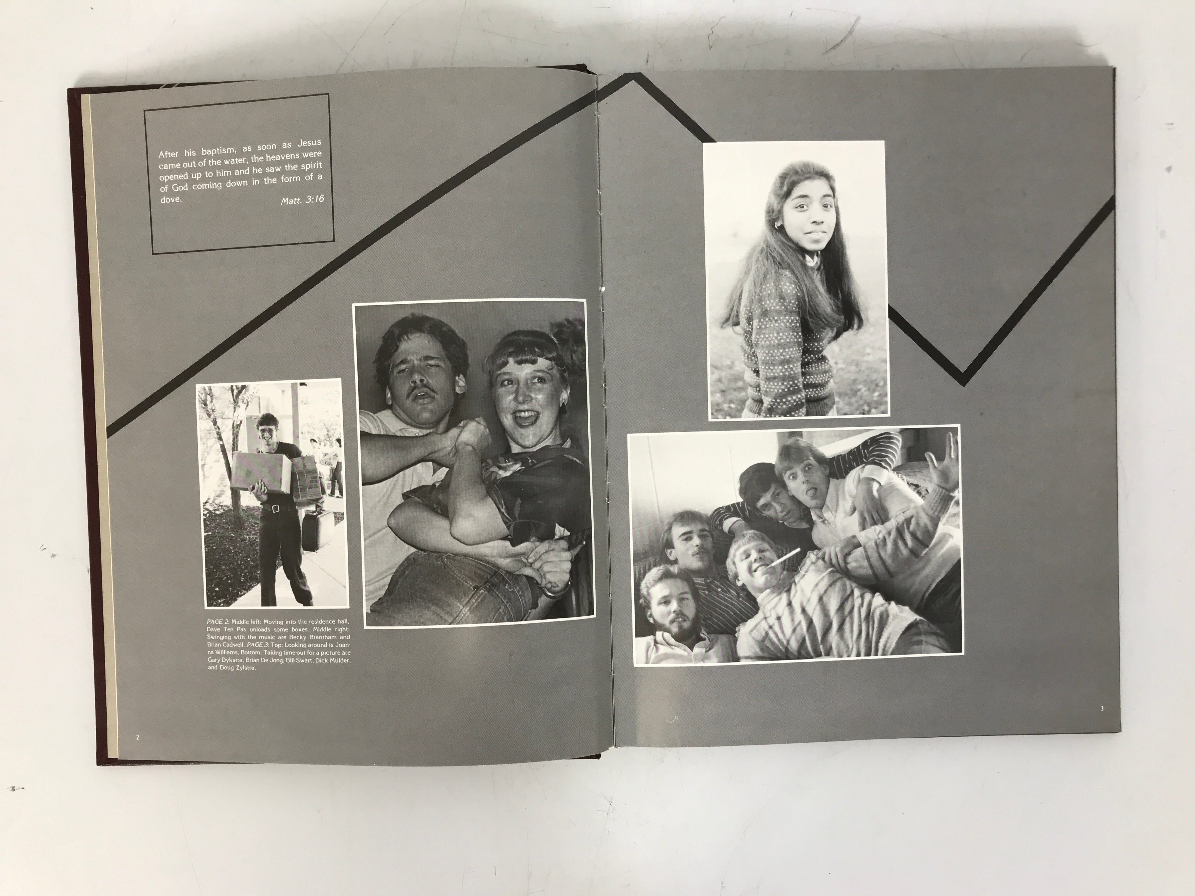 1985 Northwestern College Yearbook Orange City Iowa HC