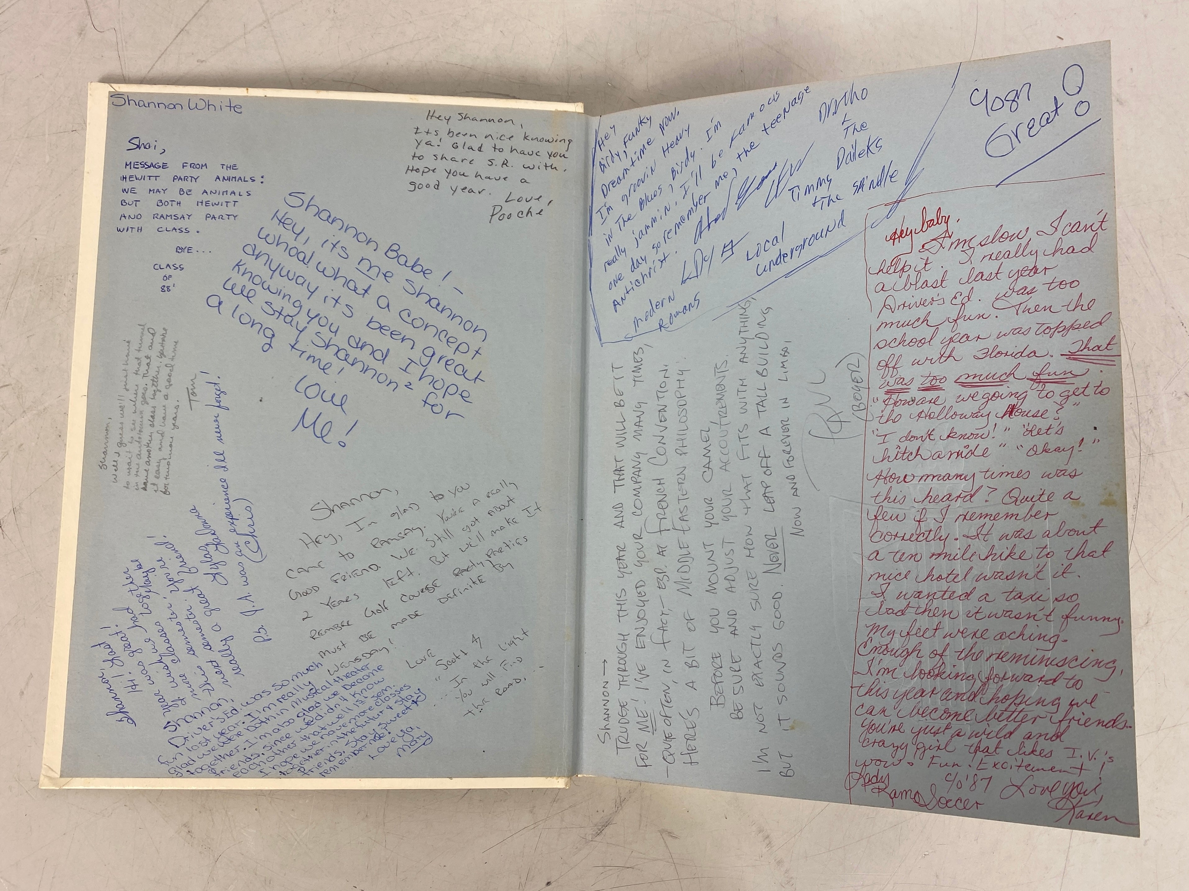 1986 Ramsay High School Yearbook Birmingham Alabama HC