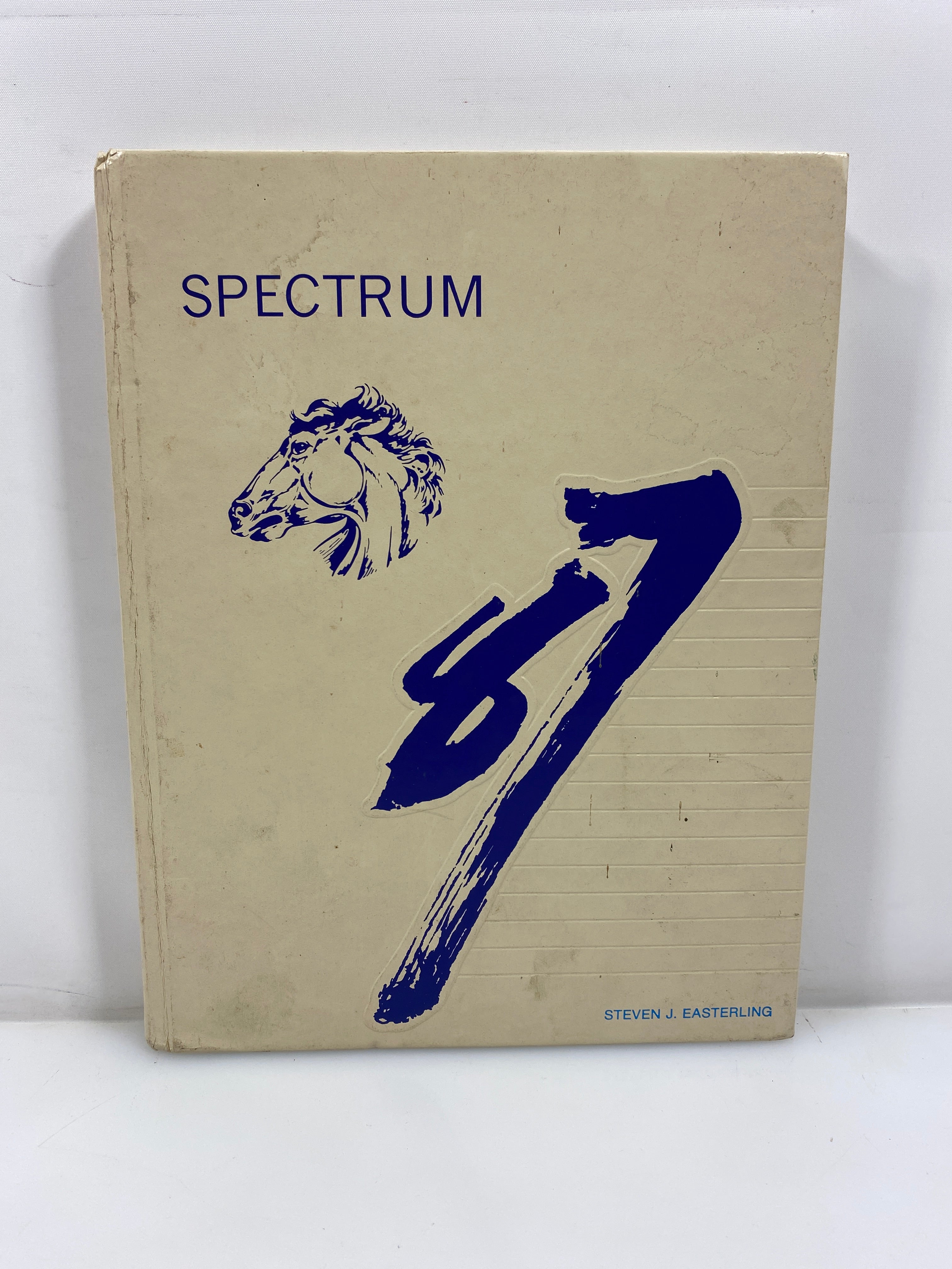 1986 "Spectrum" Flint Southwestern High School Yearbook Flint, MI HC