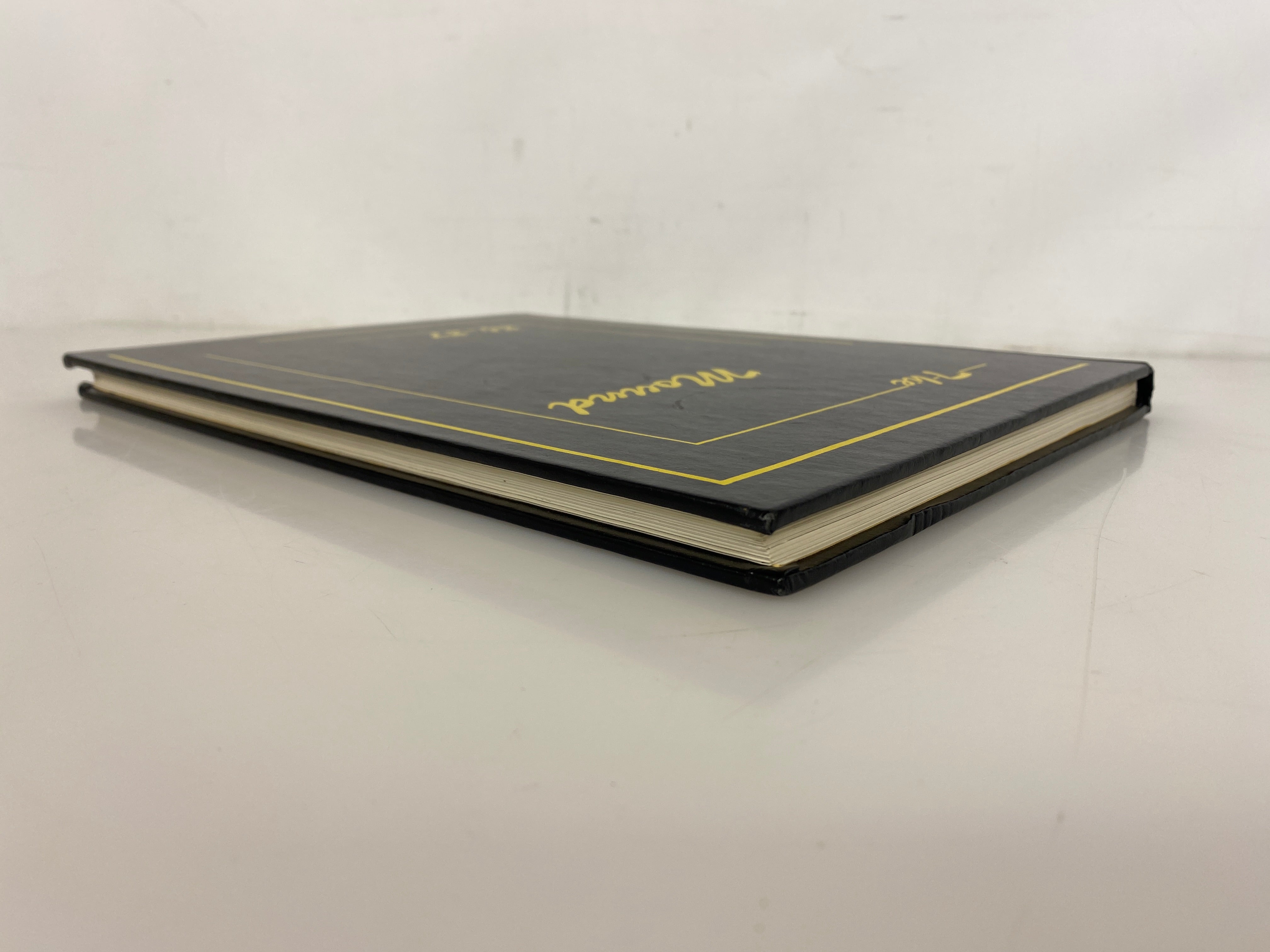 1987 Adrian College Yearbook "The Mound" Adrian Michigan HC
