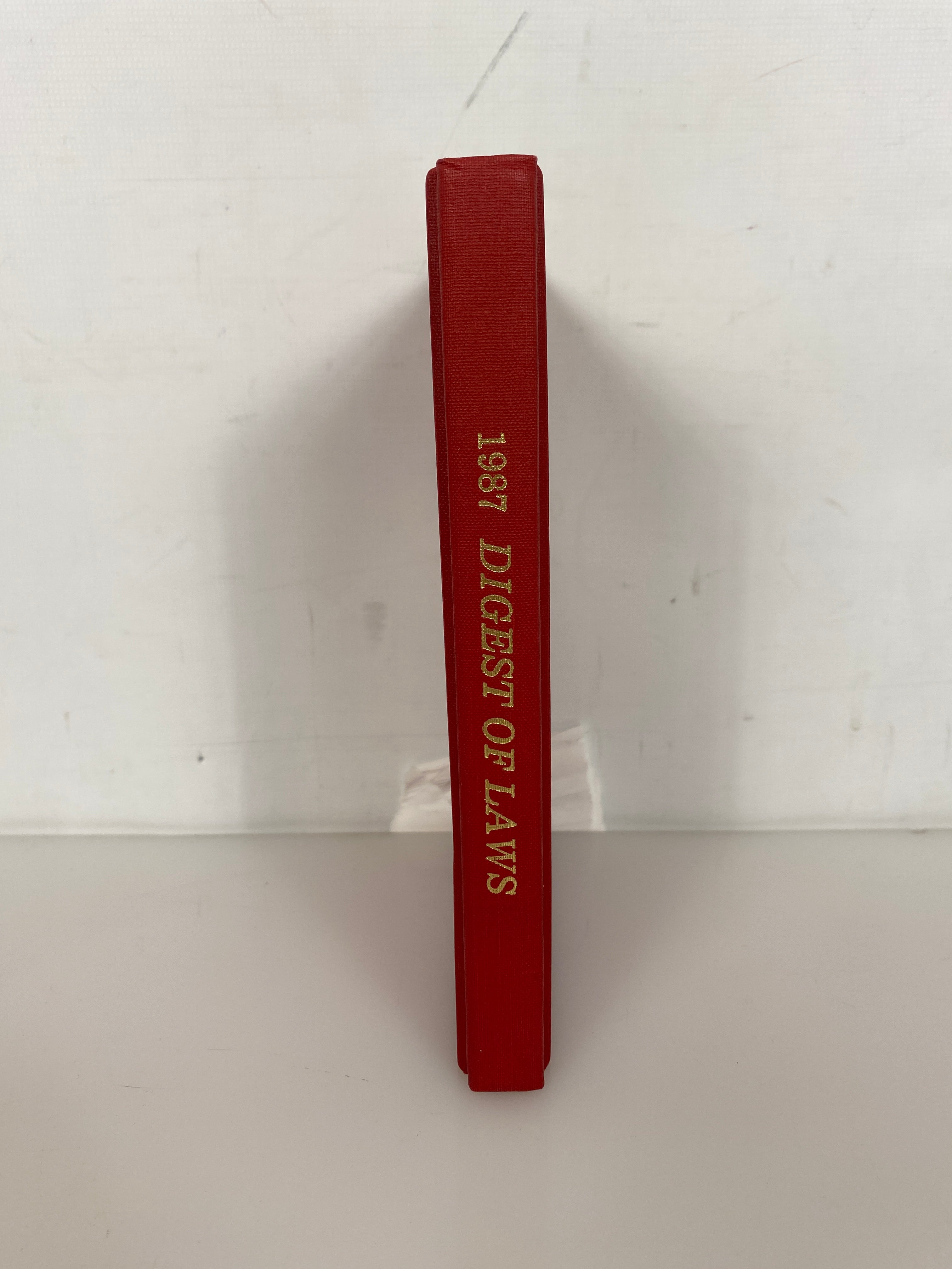 1987 Digest of Laws National Grange Order of Patrons of Husbandry HC