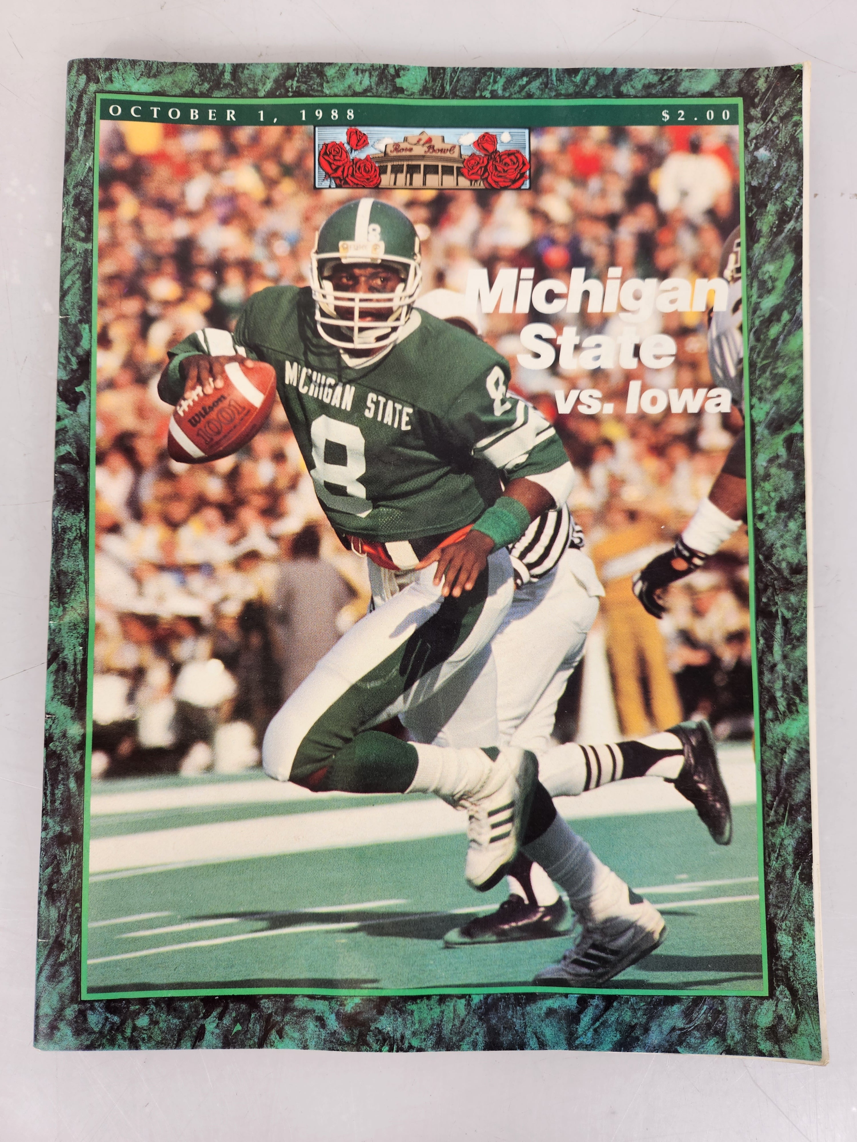 1988 Michigan State vs Iowa Football Program
