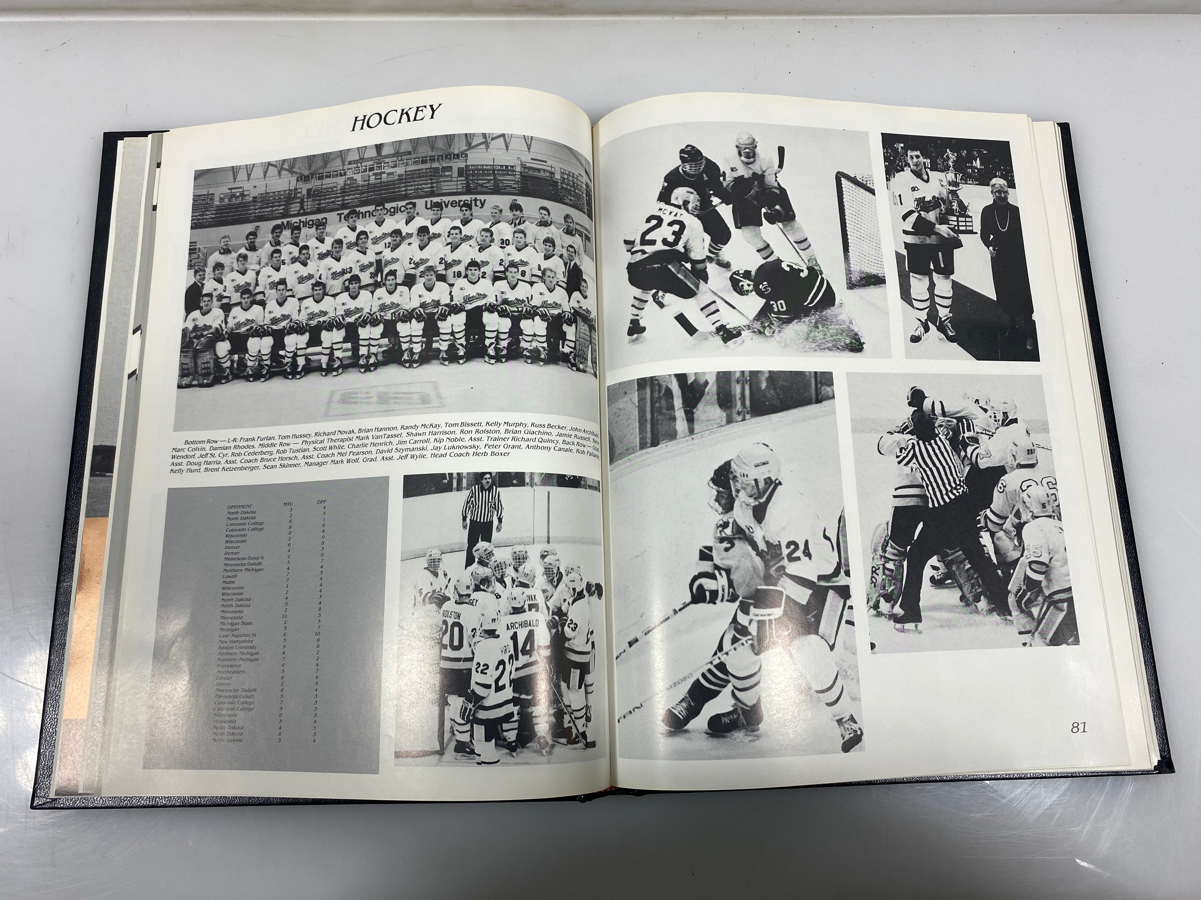 1988 Michigan Technological University Yearbook "Keweenawan" HC