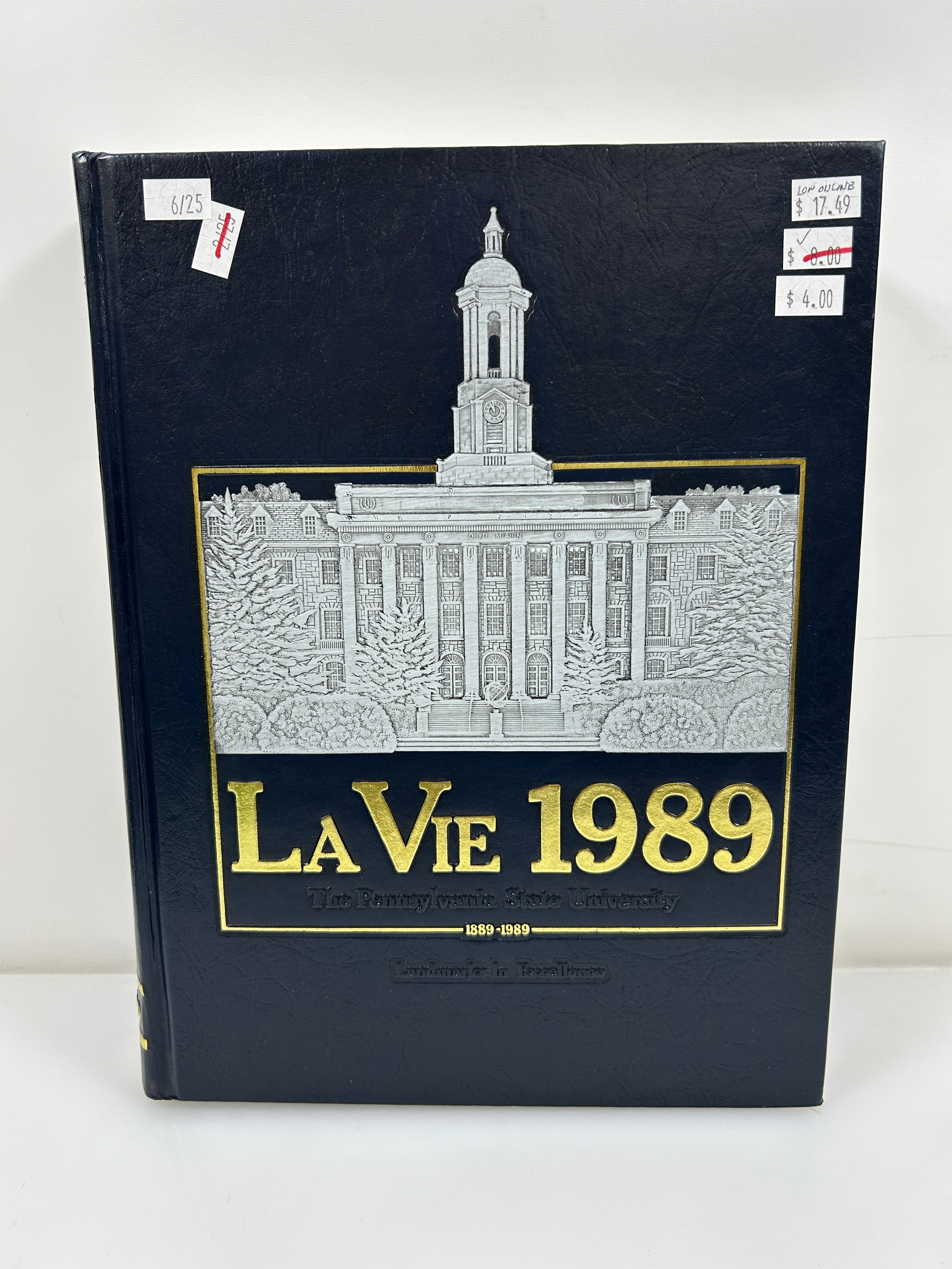1989 "Landmarks in Excellence" La Vie The Pennsylvania State University Yearbook HC
