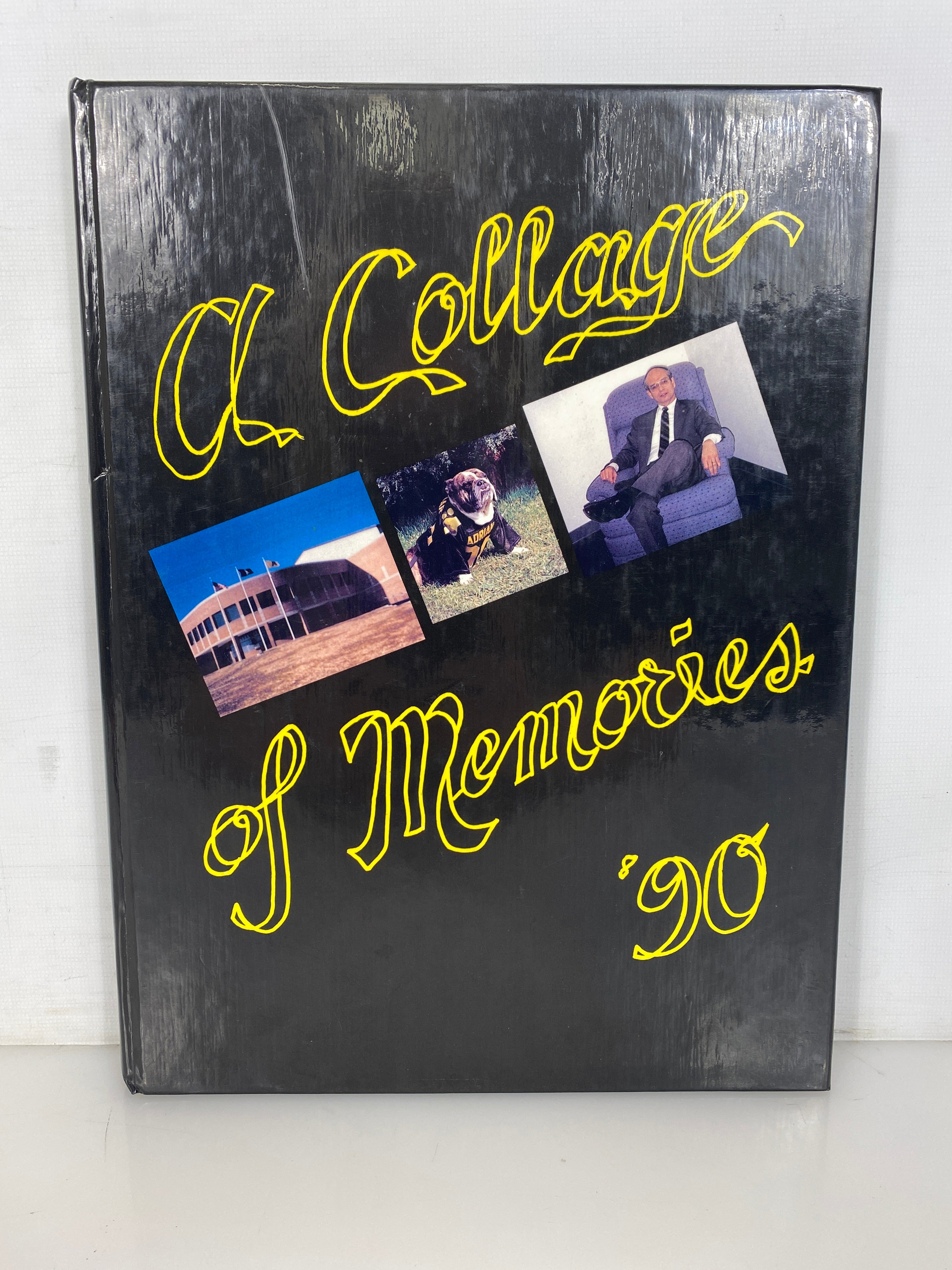 1990 Adrian College Yearbook Adrian Michigan HC