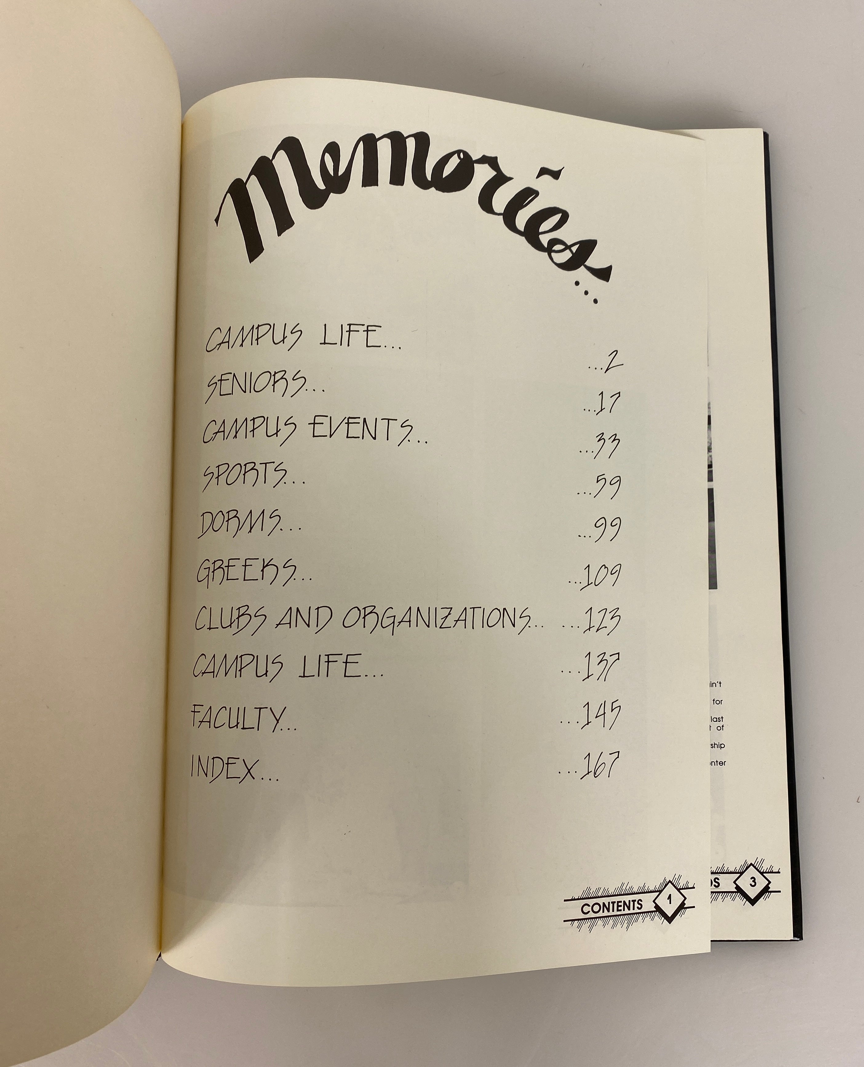 1990 Adrian College Yearbook Adrian Michigan HC