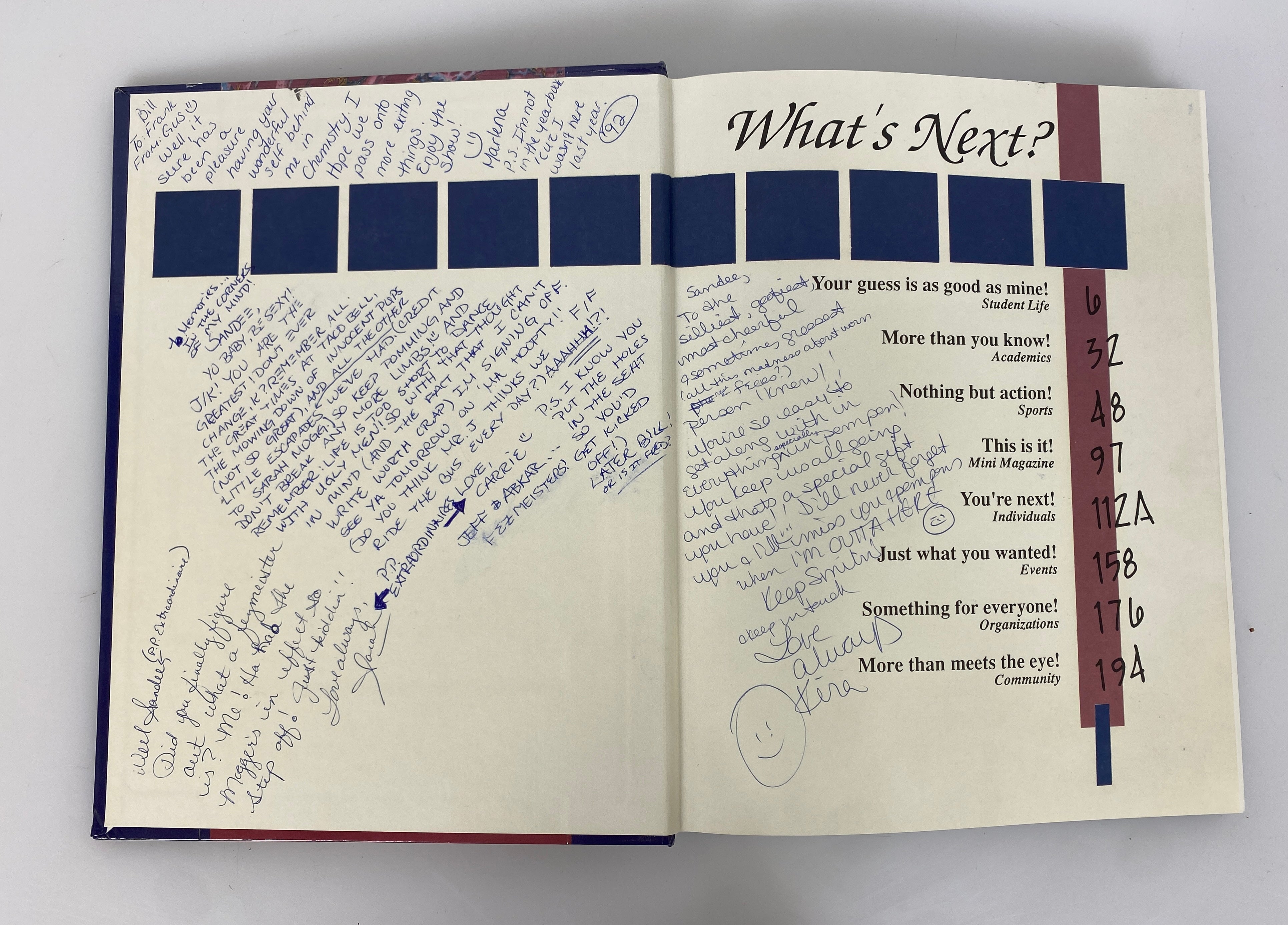 1990 Holt High School Yearbook "Rampages" Holt Michigan HC