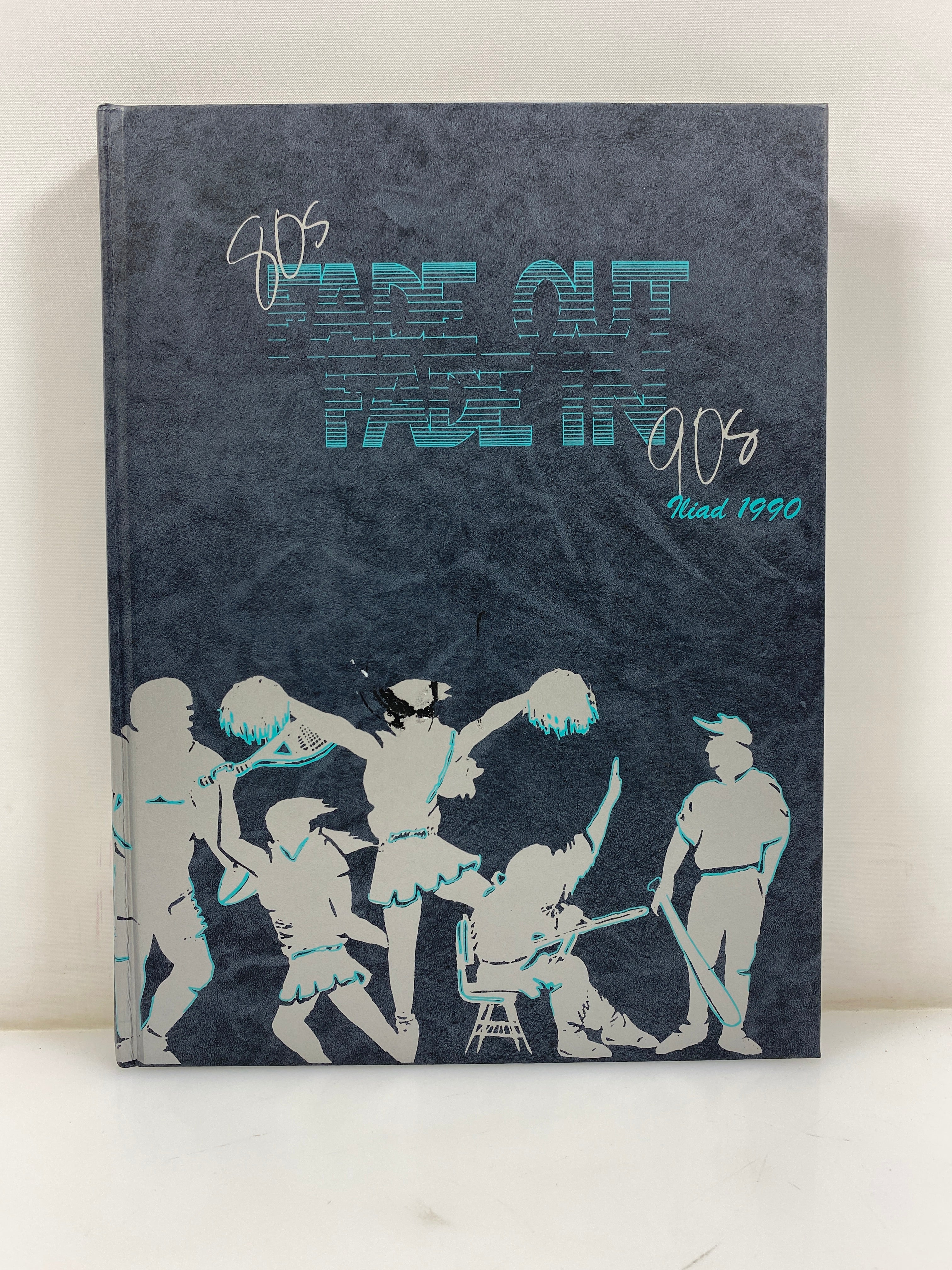 1990 "Iliad" Waverly High School Yearbook Lansing, MI HC