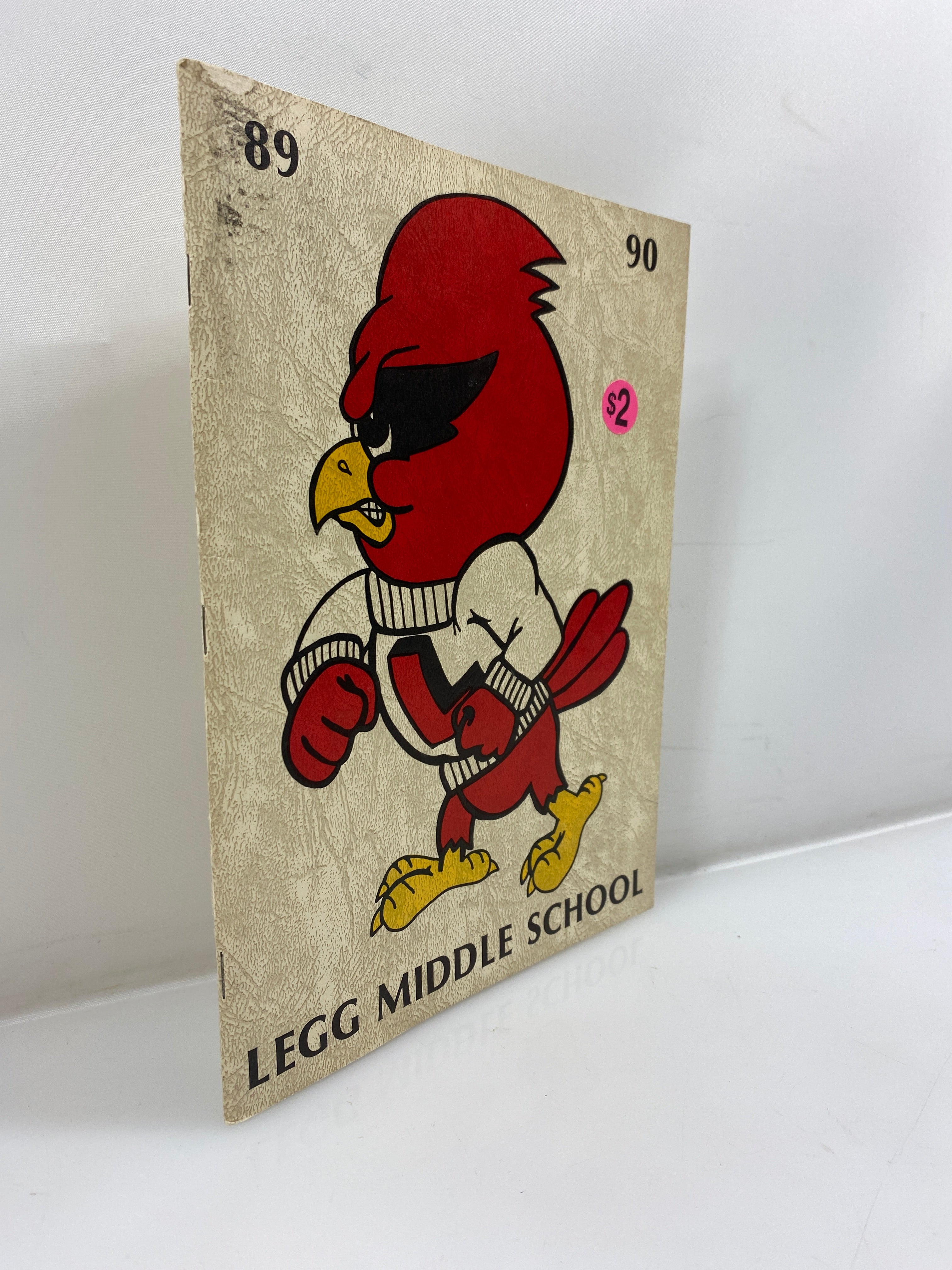1990 Legg Middle School Yearbook Coldwater Michigan SC