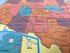 1992 AAA Laminated Washington DC & USA Map/Placemat 14.5in x 20.5in