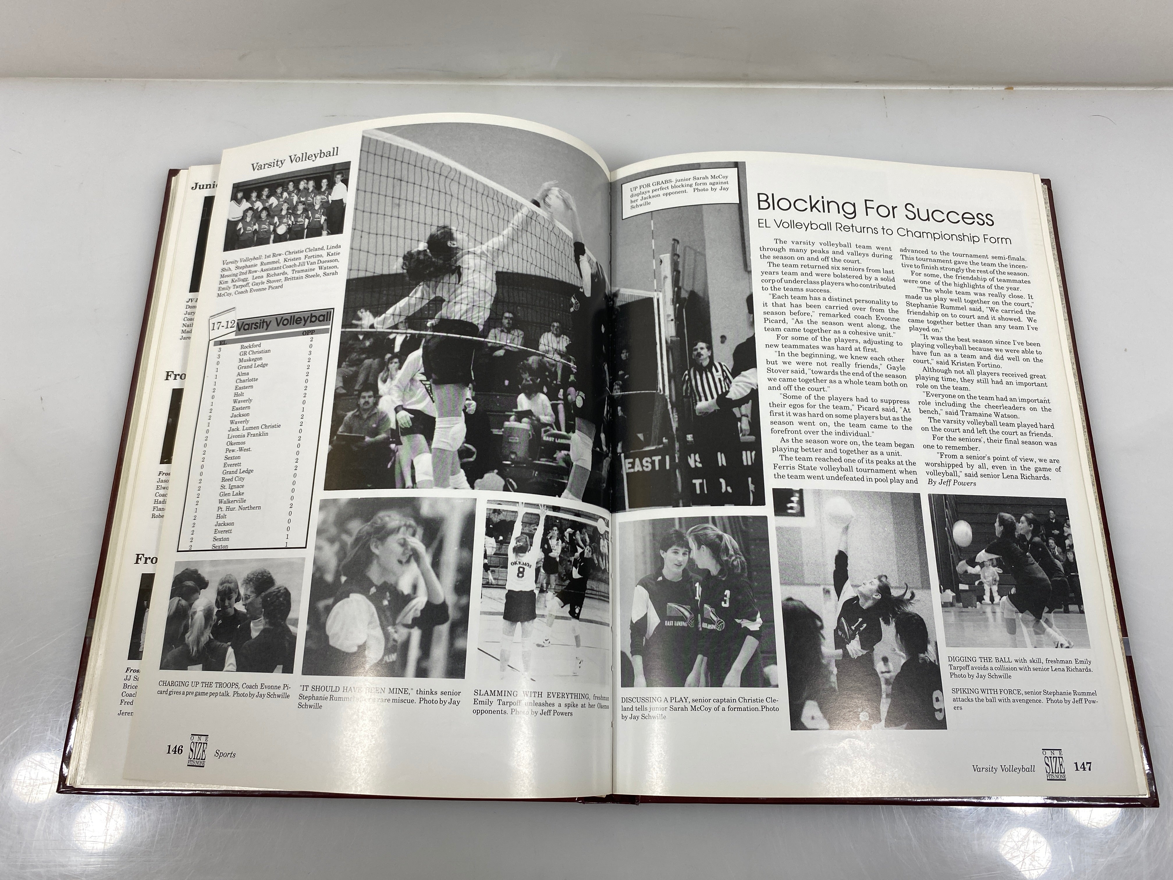 1992 "Ceniad" East Lansing High School Yearbook East Lansing, MI HC