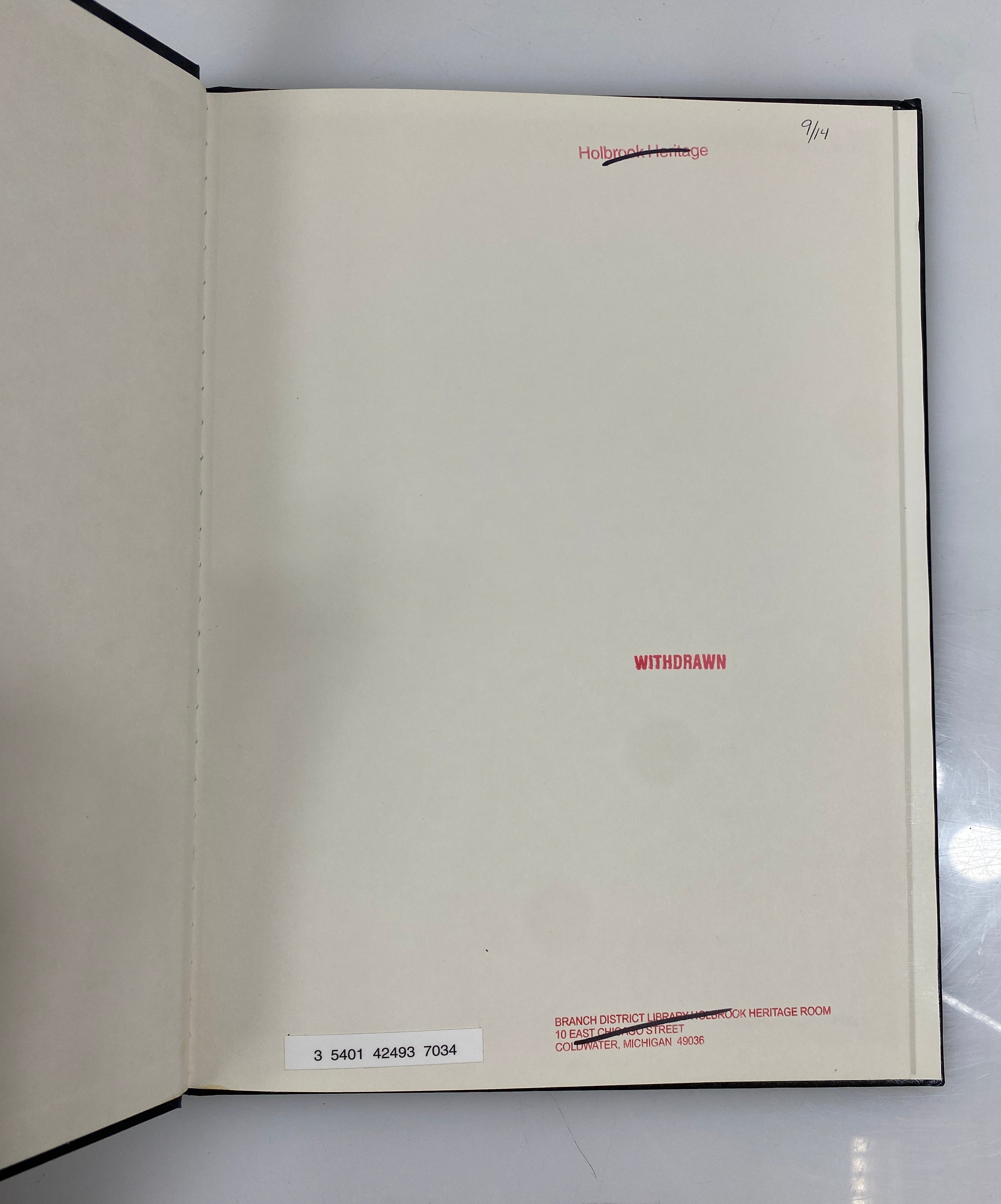 1992 Coldwater Alternative High School Yearbook Coldwater Michigan HC