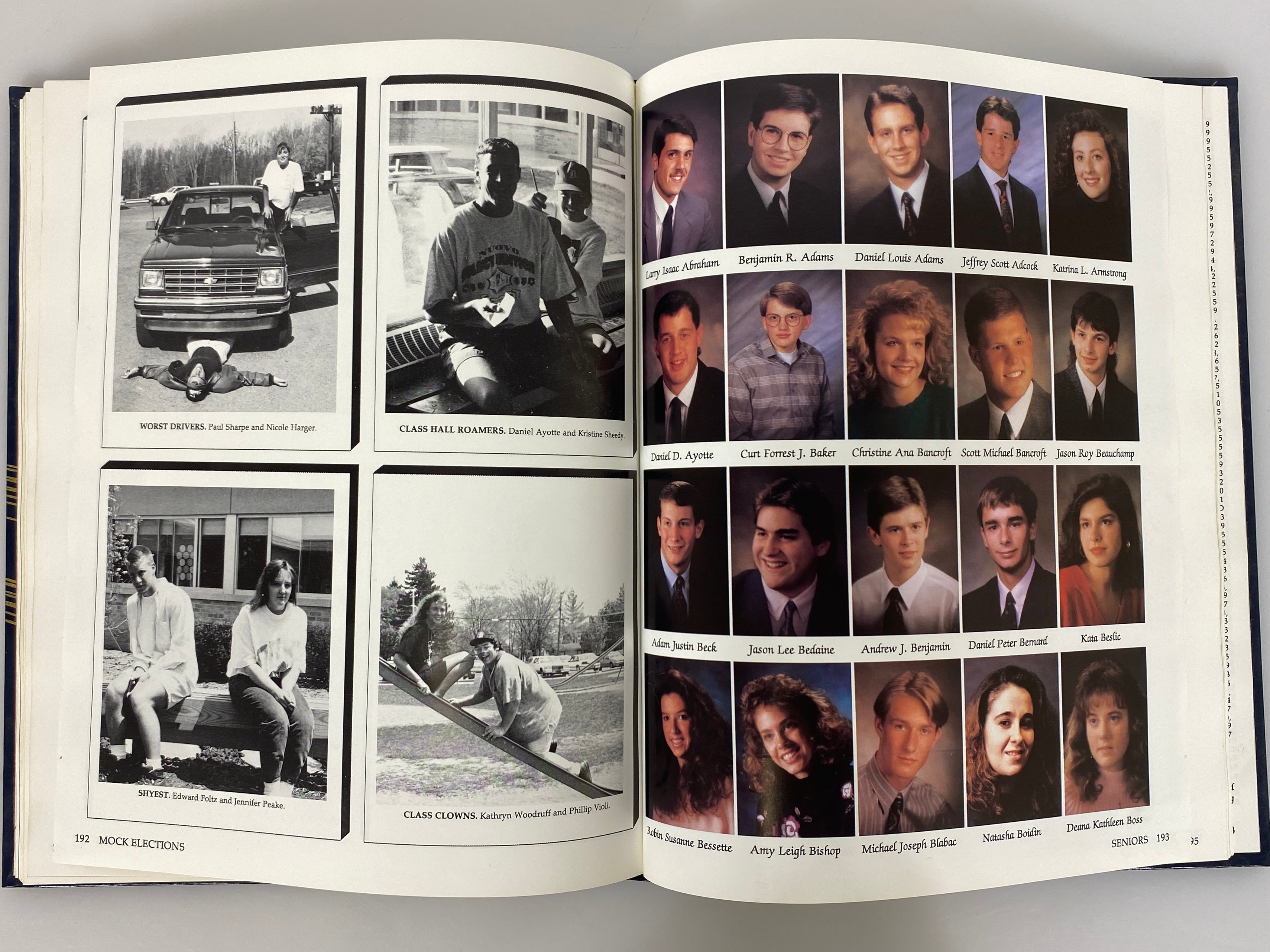 1992 Grand Ledge High School Yearbook Grand Ledge Michigan HC