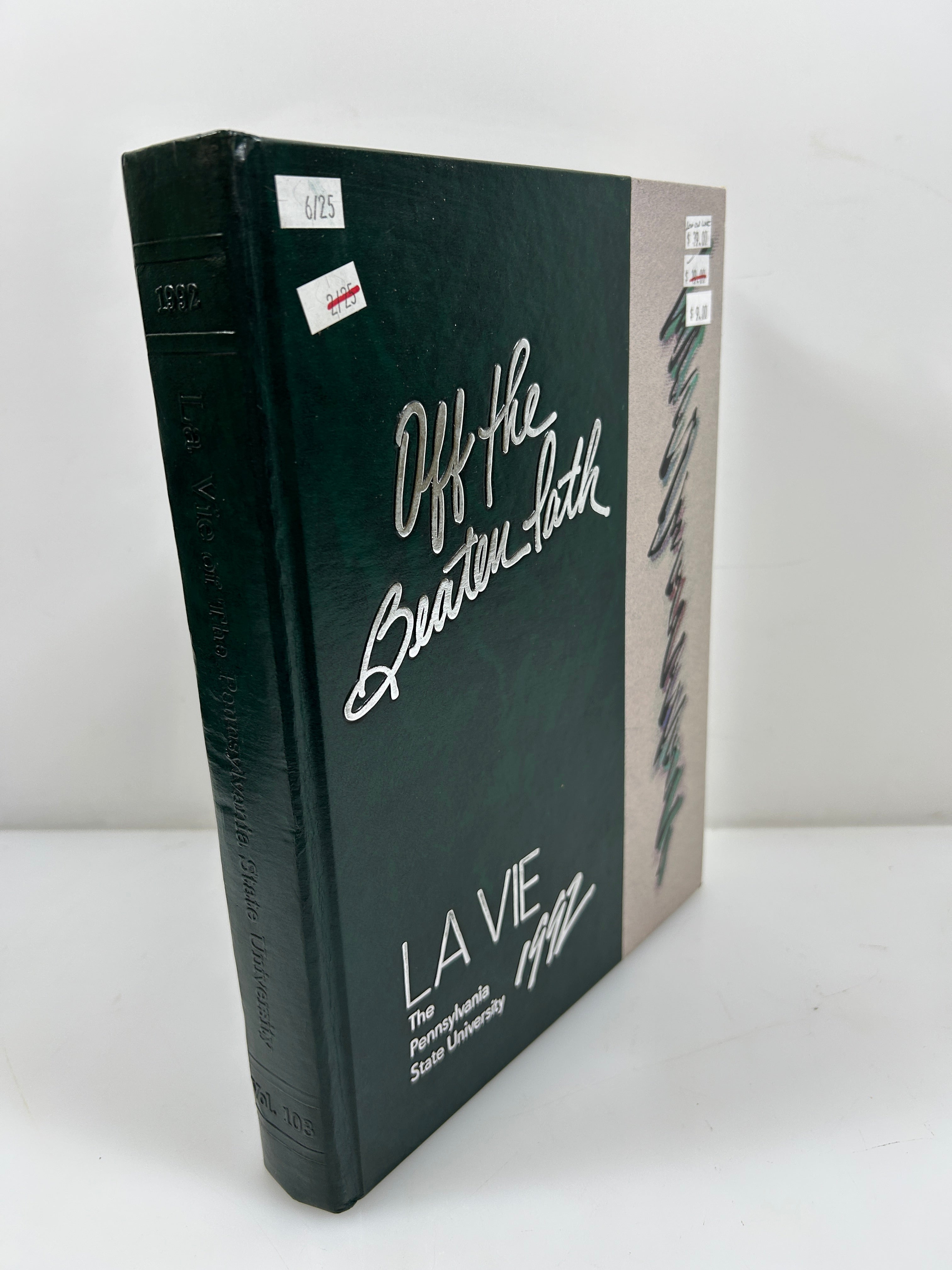 1992 "Off the Beaten Path" La Vie The Pennsylvania State University Yearbook HC