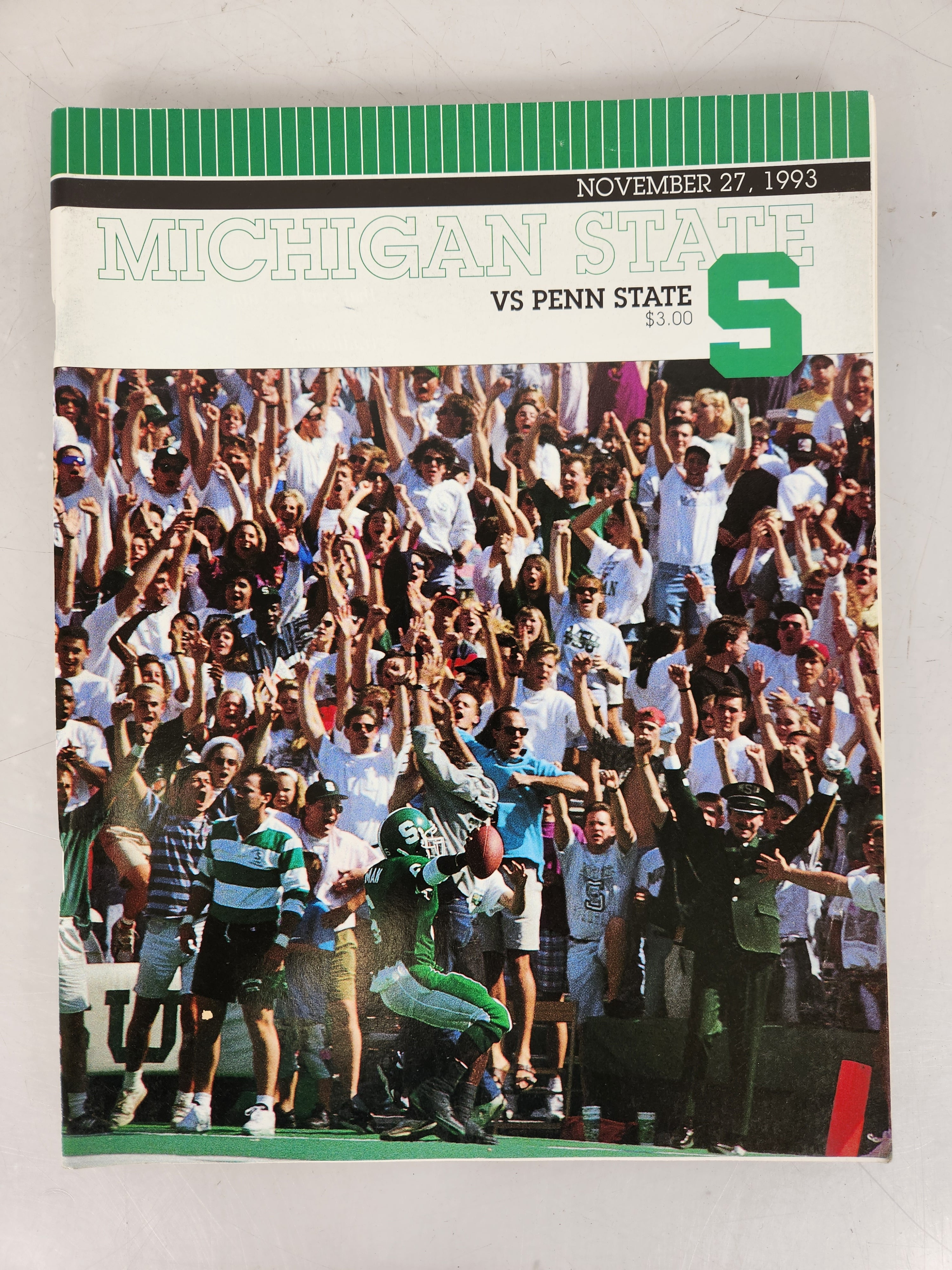 1993 Michigan State vs Penn State Football Program