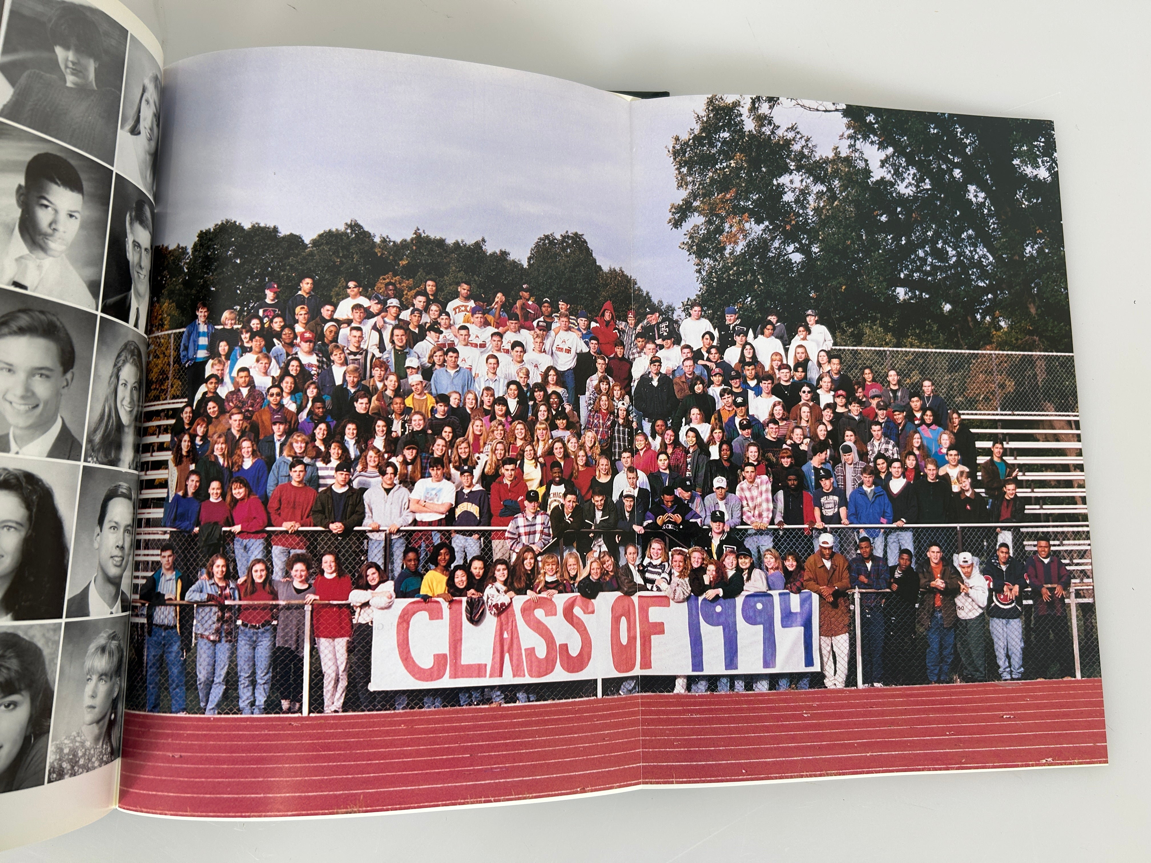 1994 "Ceniad" East Lansing High School Yearbook East Lansing, MI HC