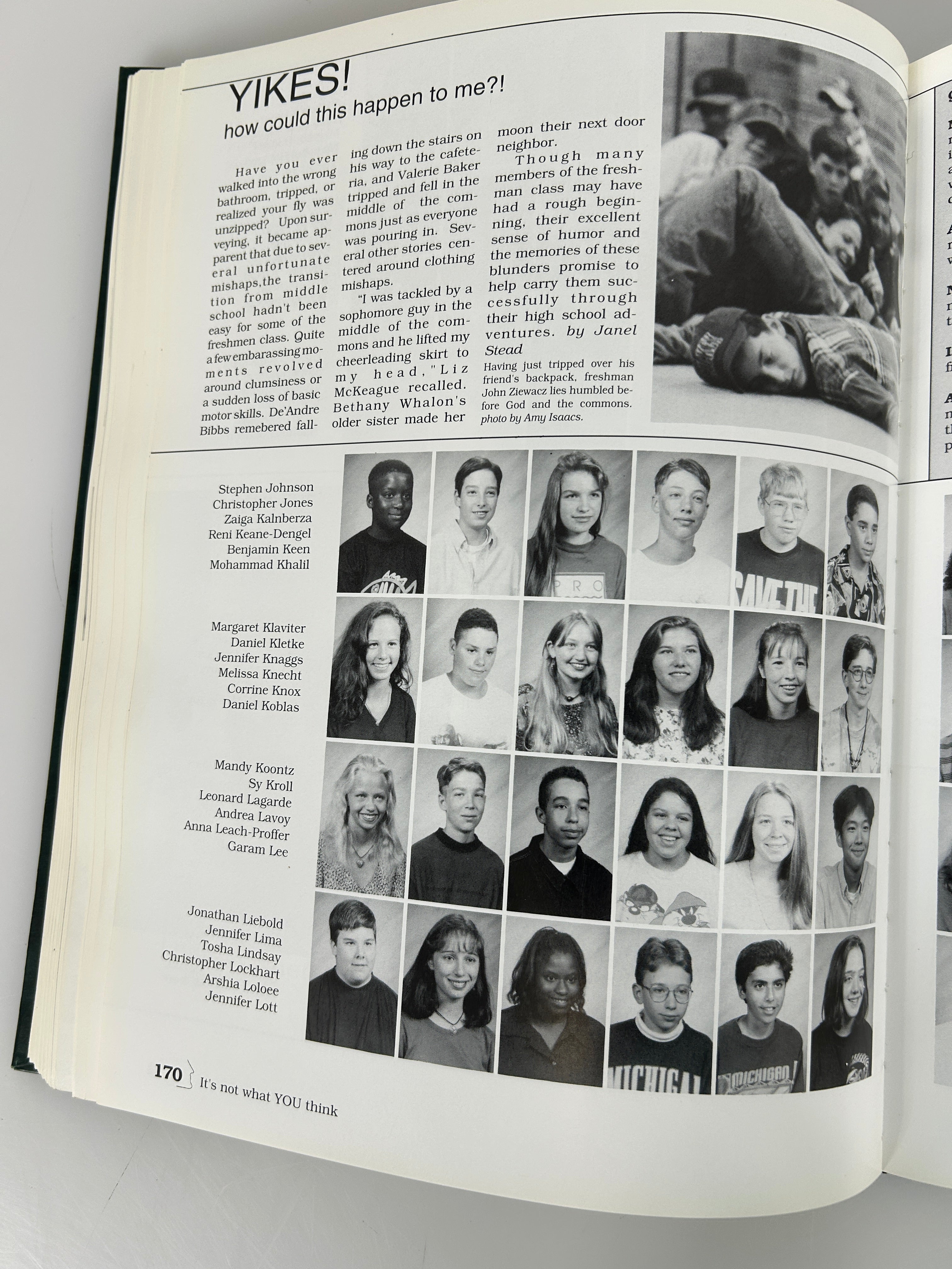 1994 "Ceniad" East Lansing High School Yearbook East Lansing, MI HC