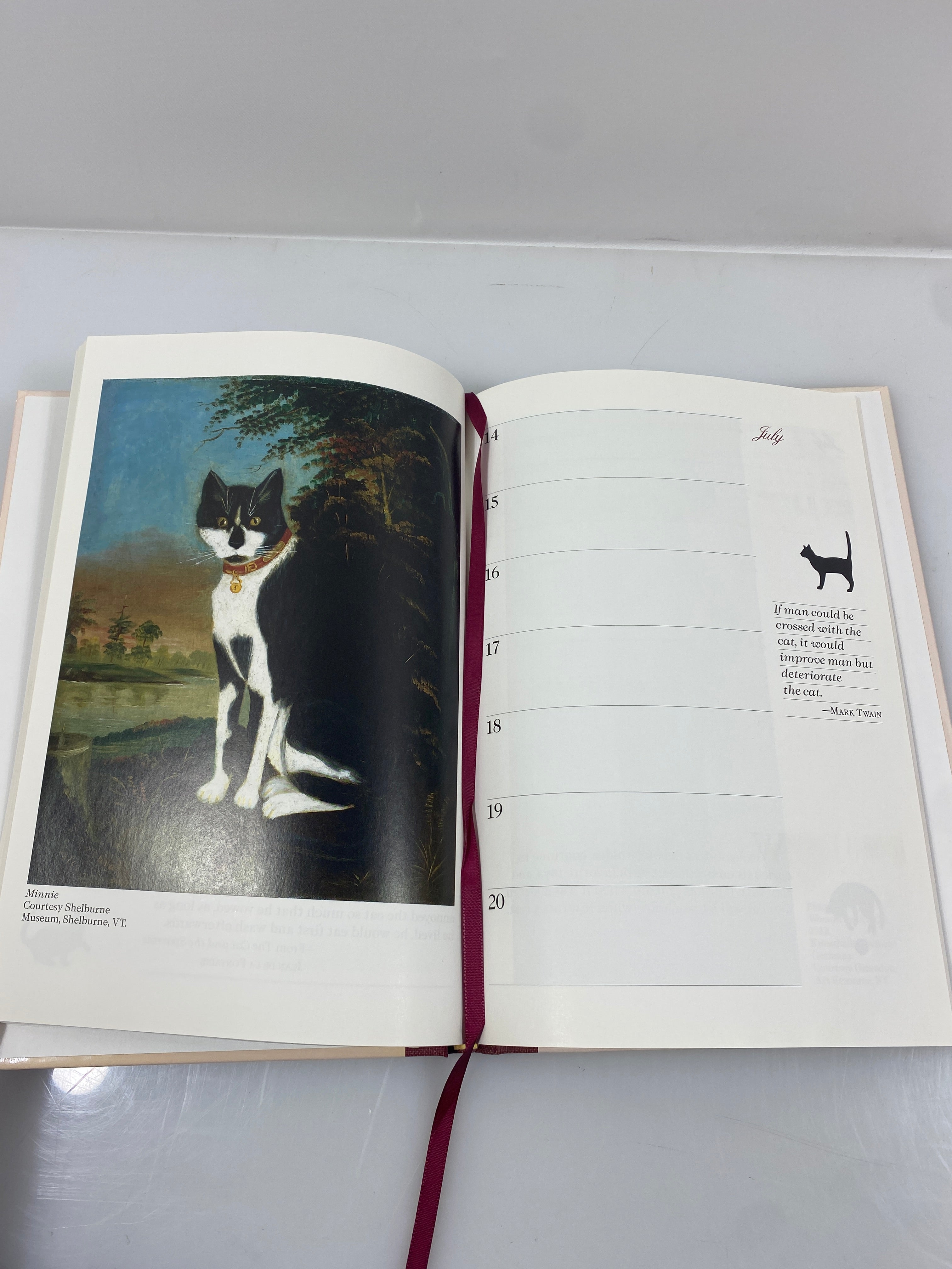 1995 Catnip A Book of Days Journal Calendar