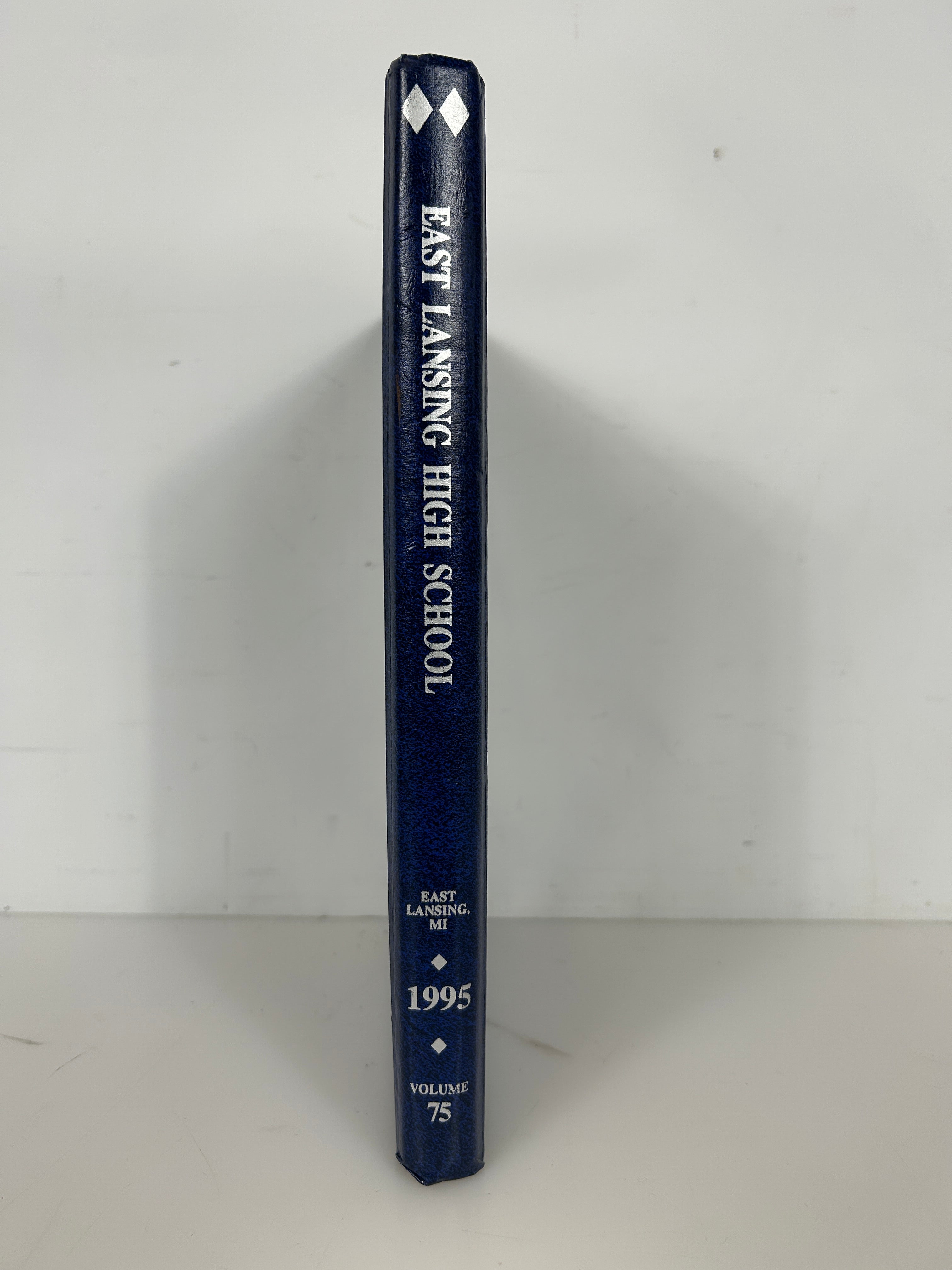 1995 "Ceniad" East Lansing High School Yearbook East Lansing, MI HC
