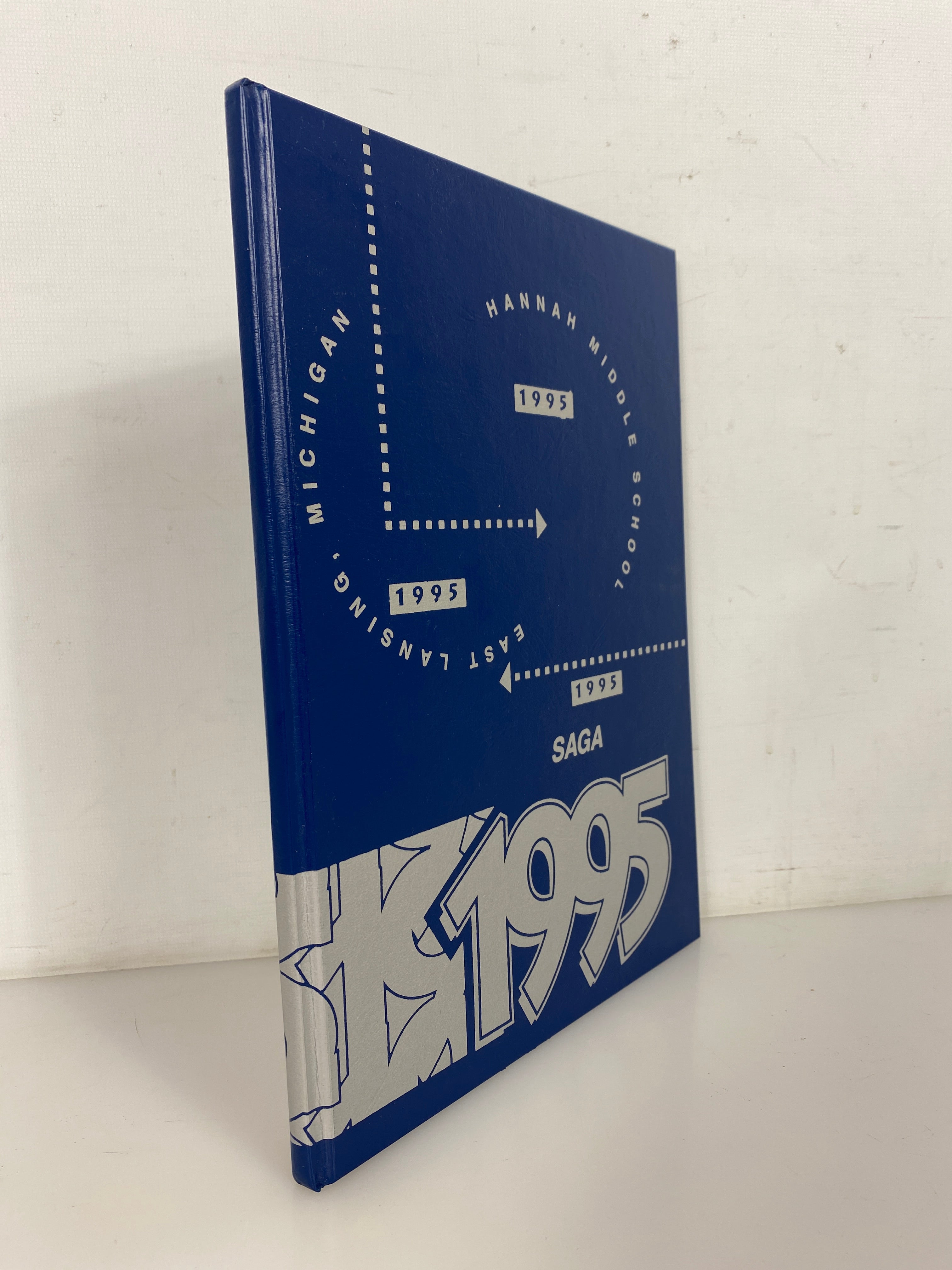 1995 Hannah Middle School Yearbook East Lansing Michigan HC
