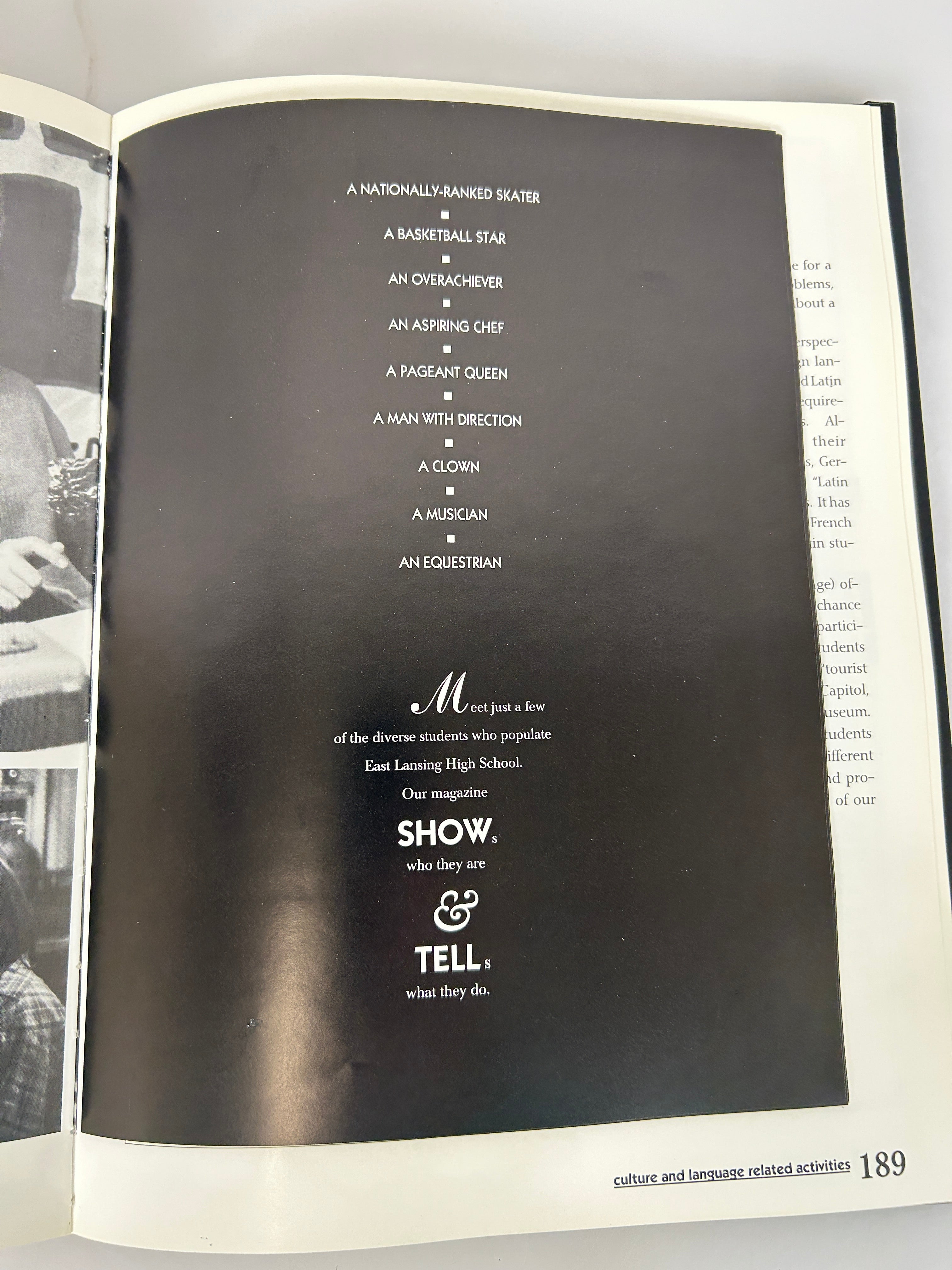 1996 "Ceniad" East Lansing High School Yearbook East Lansing, MI HC