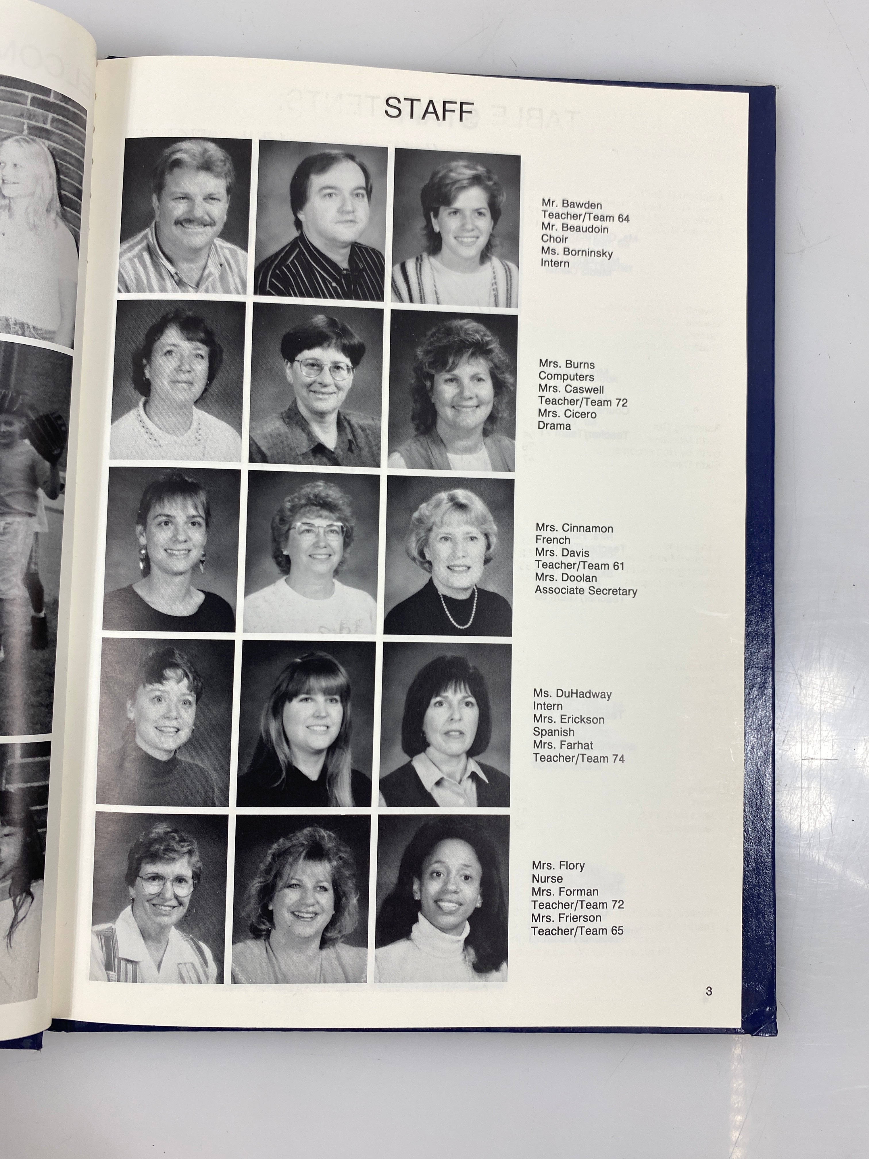 1996 MacDonald Middle School Yearbook East Lansing Michigan HC
