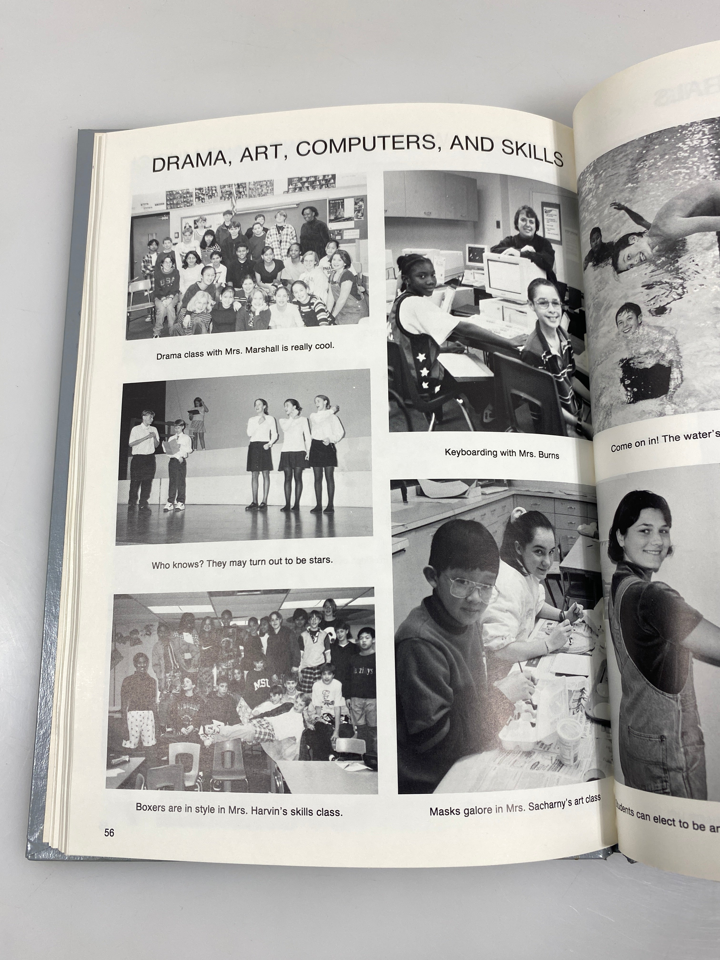 1997 MacDonald Middle School Yearbook East Lansing Michigan HC