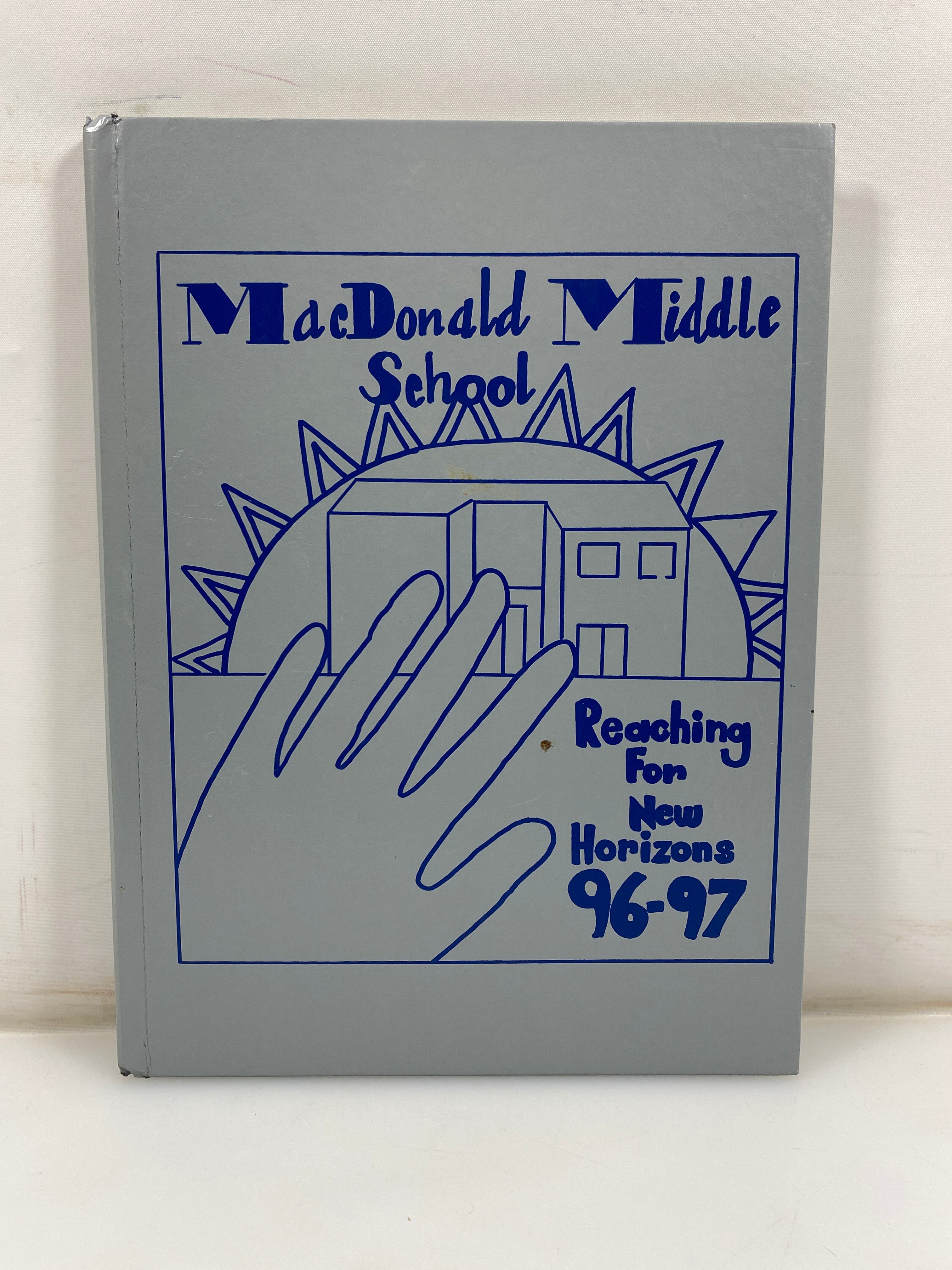 1997 MacDonald Middle School Yearbook East Lansing Michigan HC