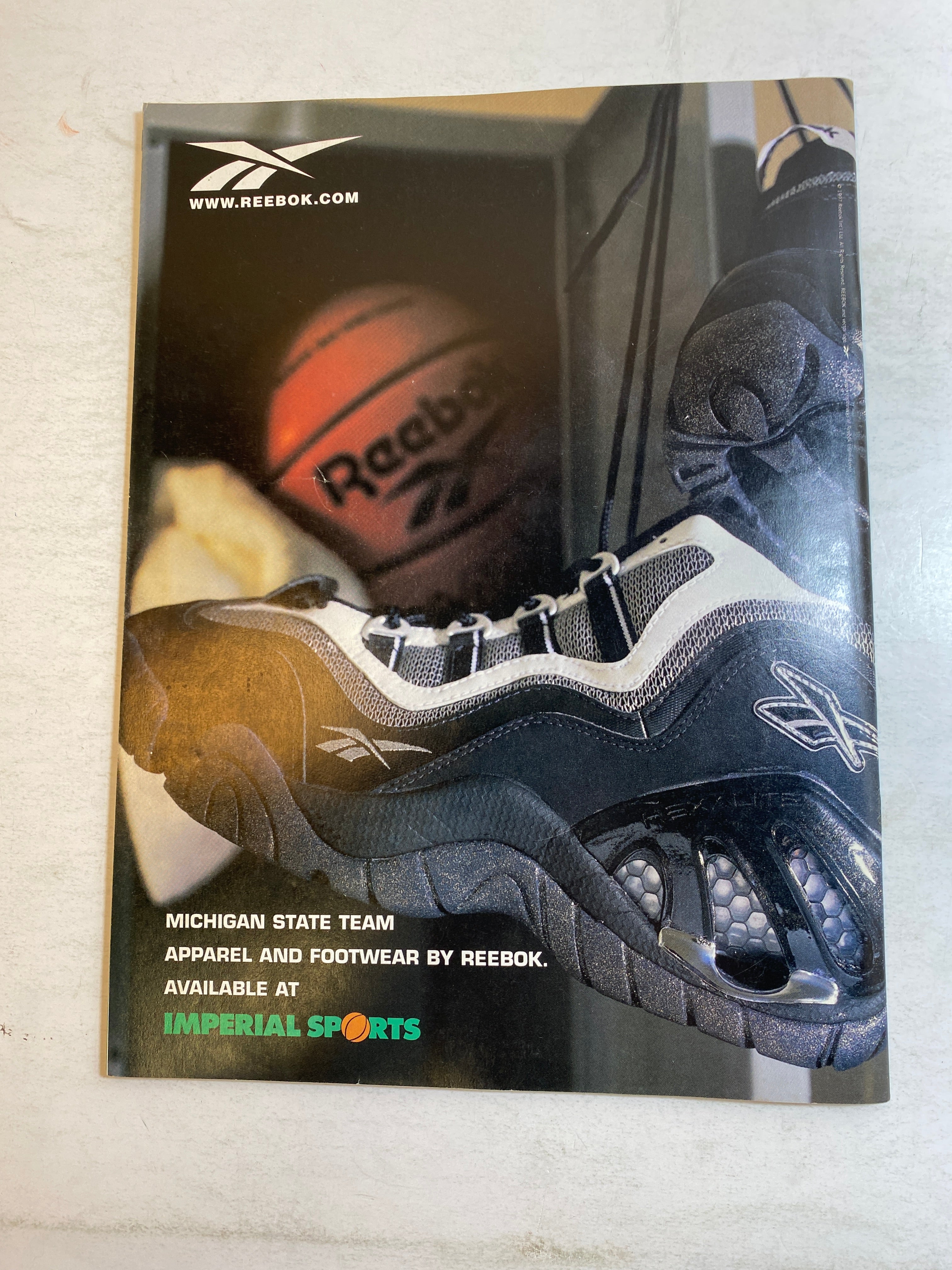 1997 Michigan State Coca-Cola Classic Program Izzo