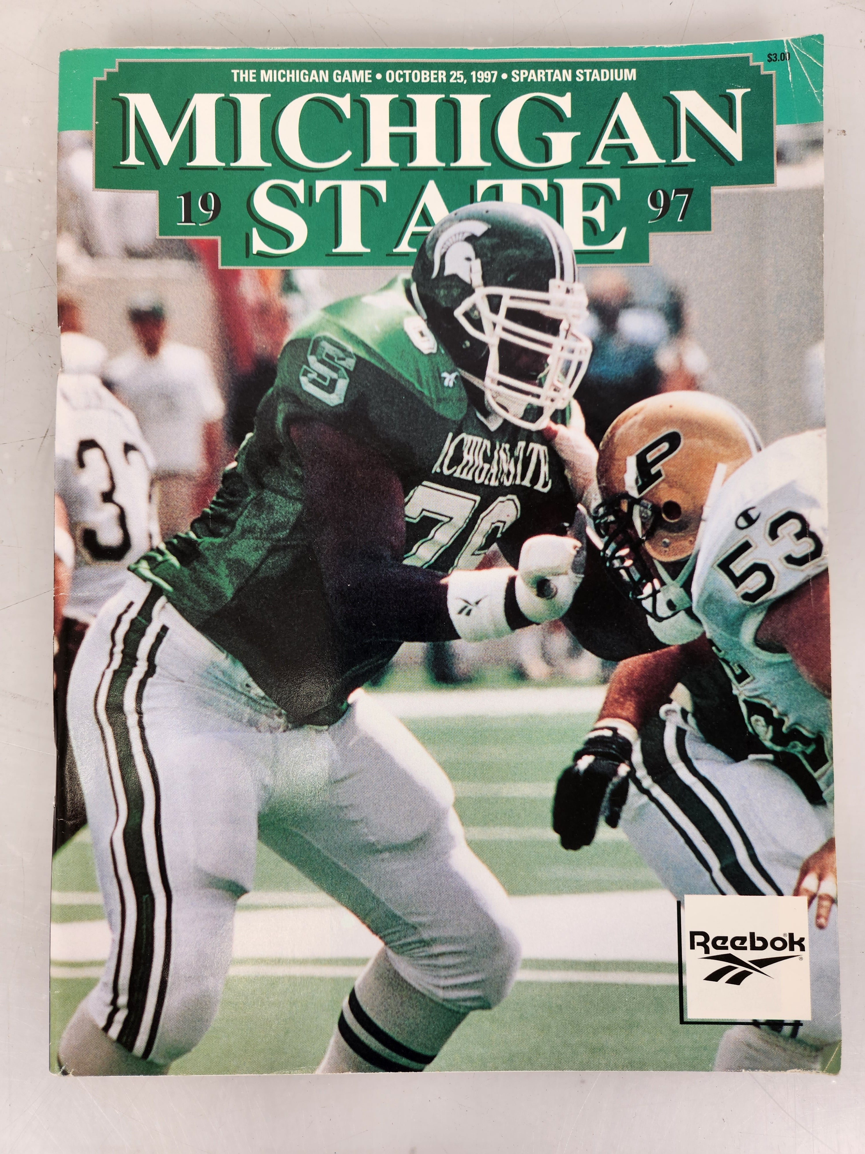 1997 Michigan State vs Michigan Football Program