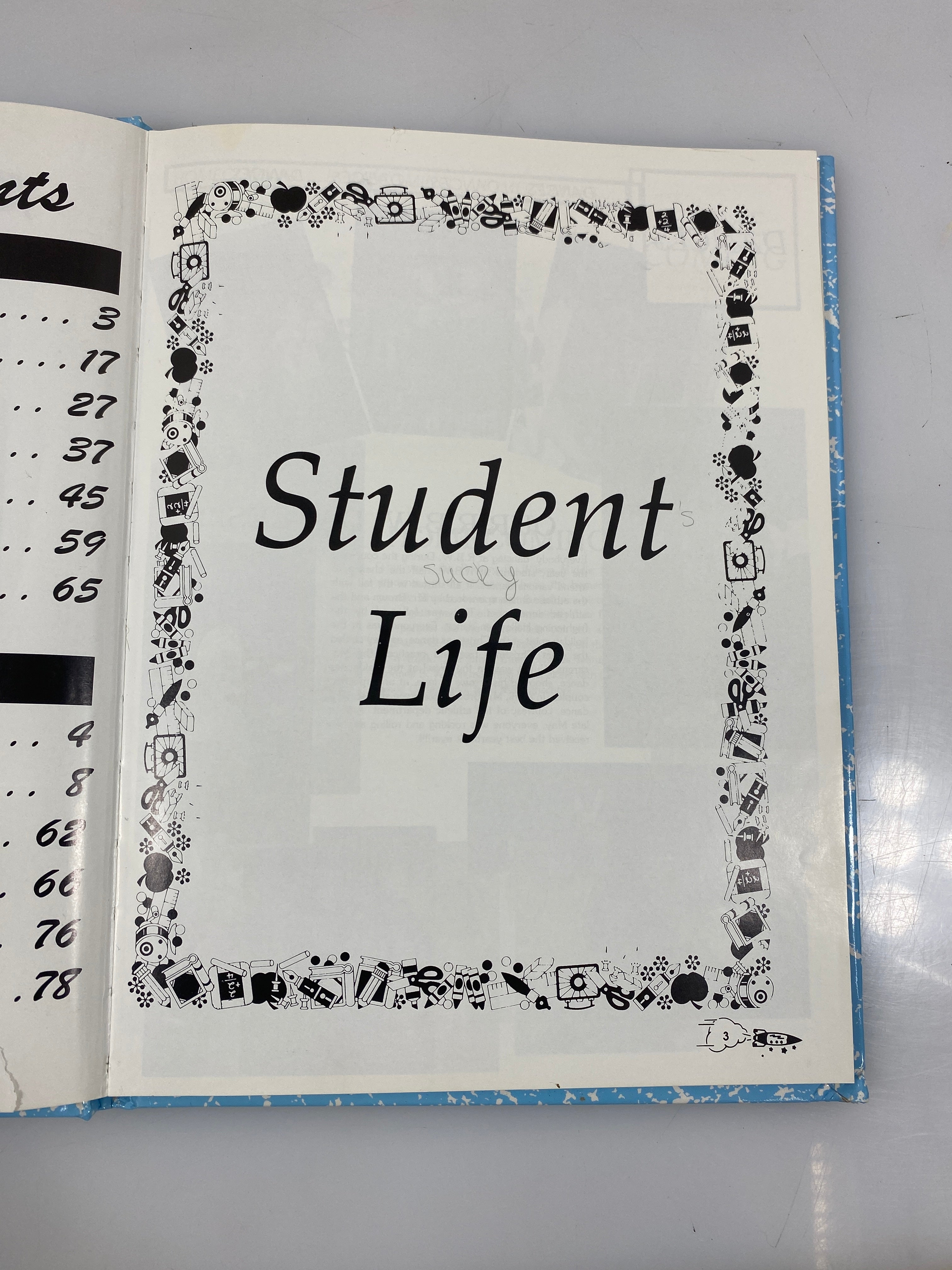 1997 Rodney B Wilson Middle School Yearbook St. Johns Michigan HC