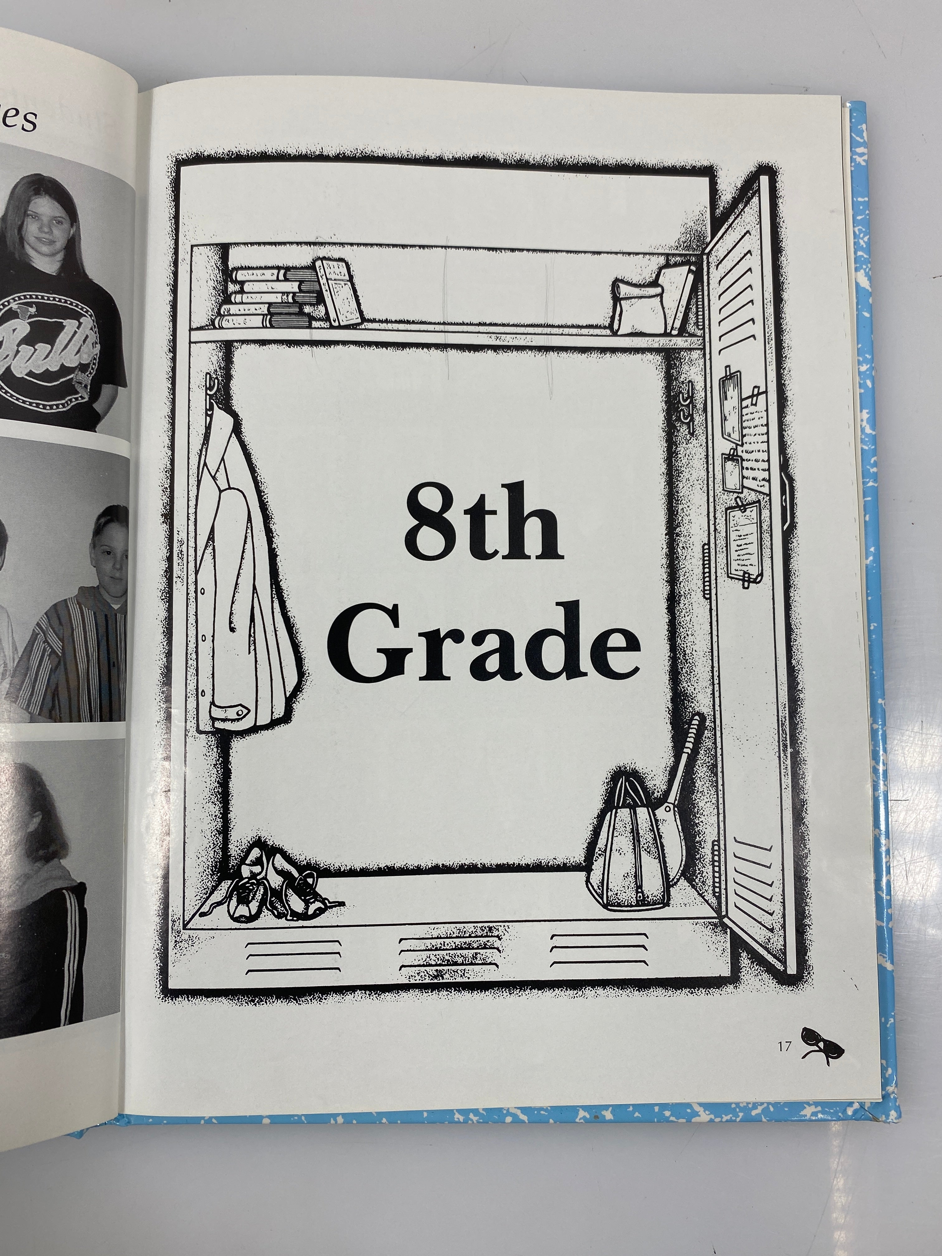 1997 Rodney B Wilson Middle School Yearbook St. Johns Michigan HC