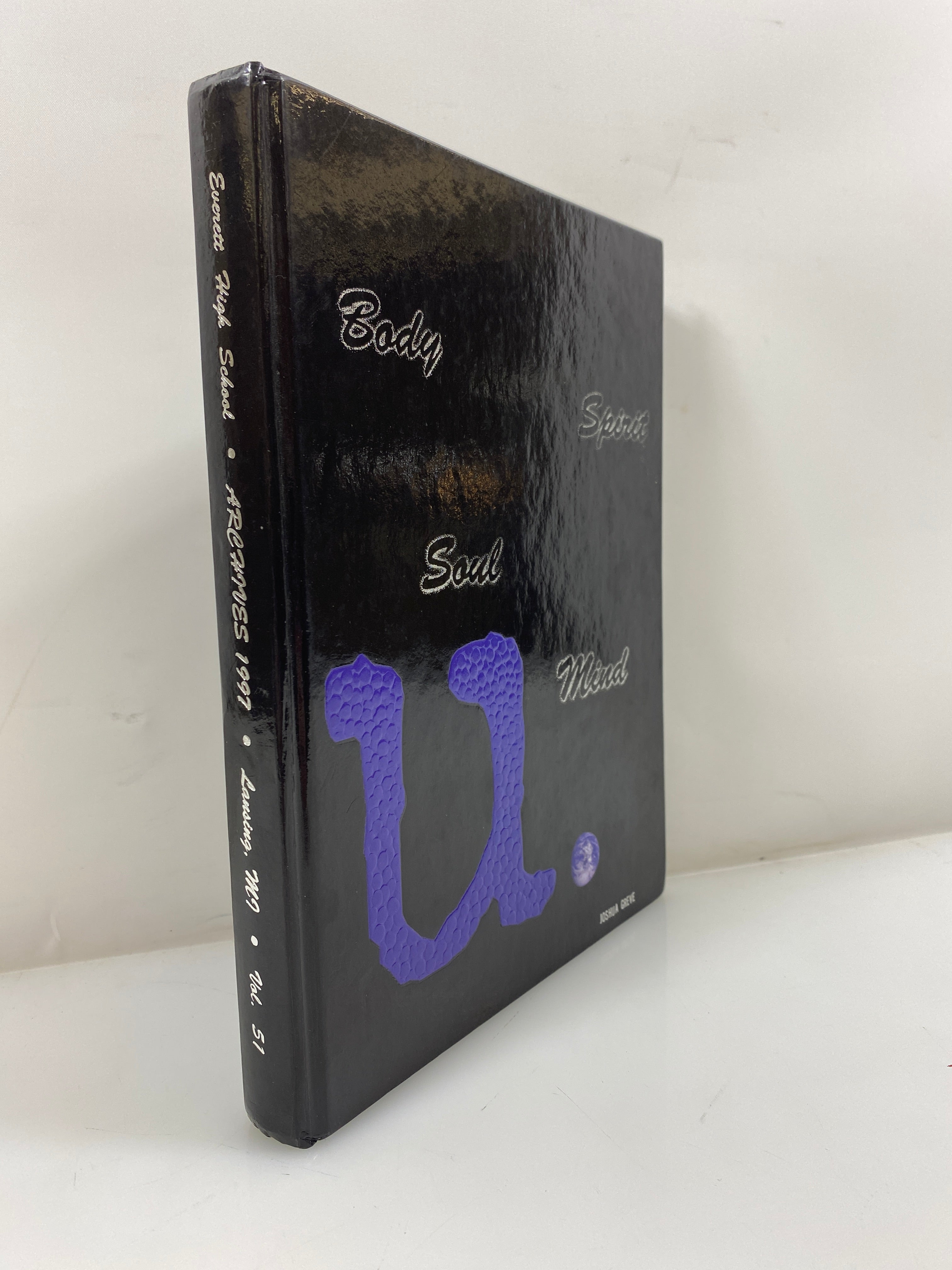 1997 "The Archives" Everett High School Yearbook Lansing, Michigan HC