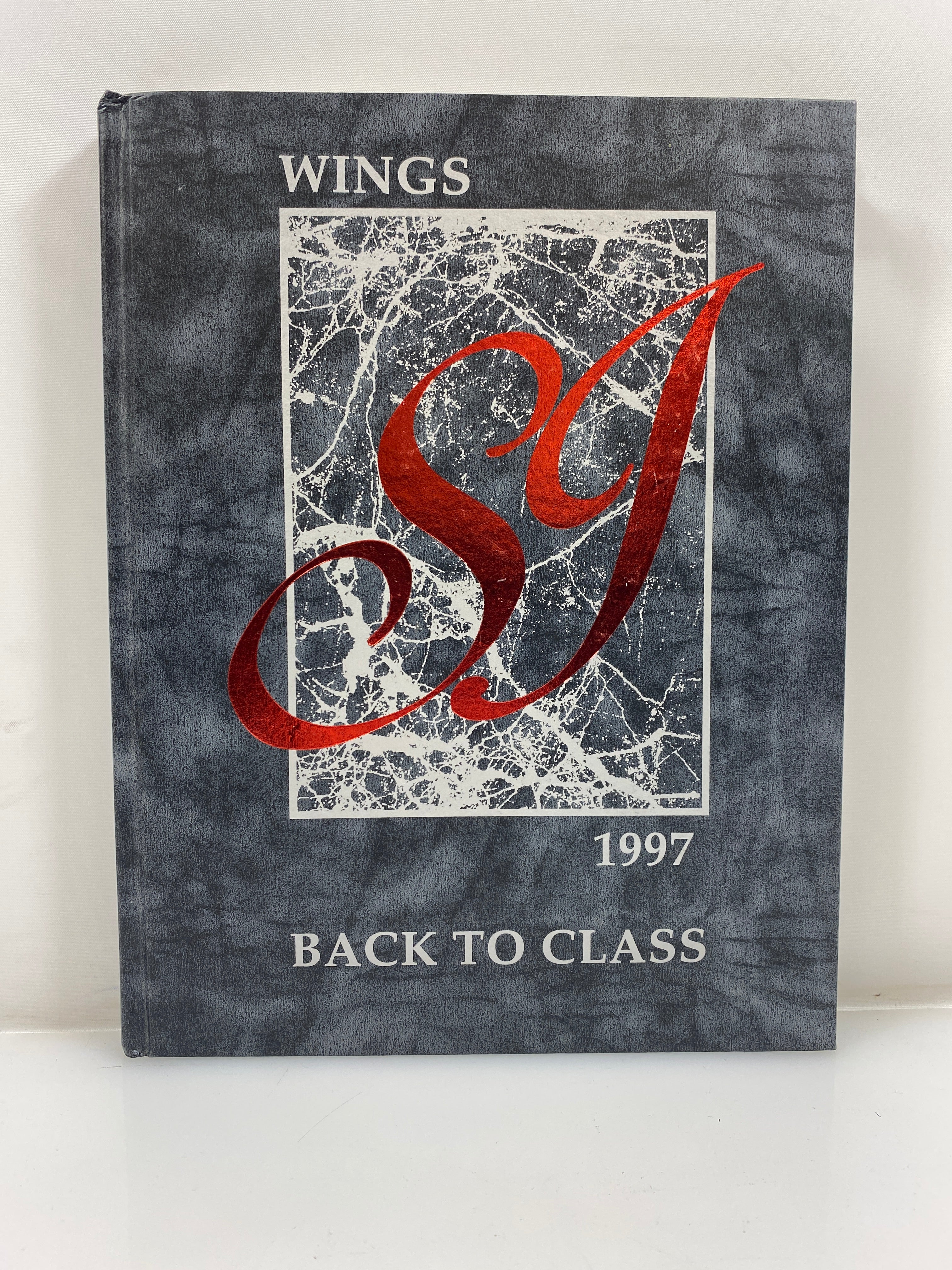 1997 "Wings" St. Johns High School Yearbook St. Johns Michigan HC