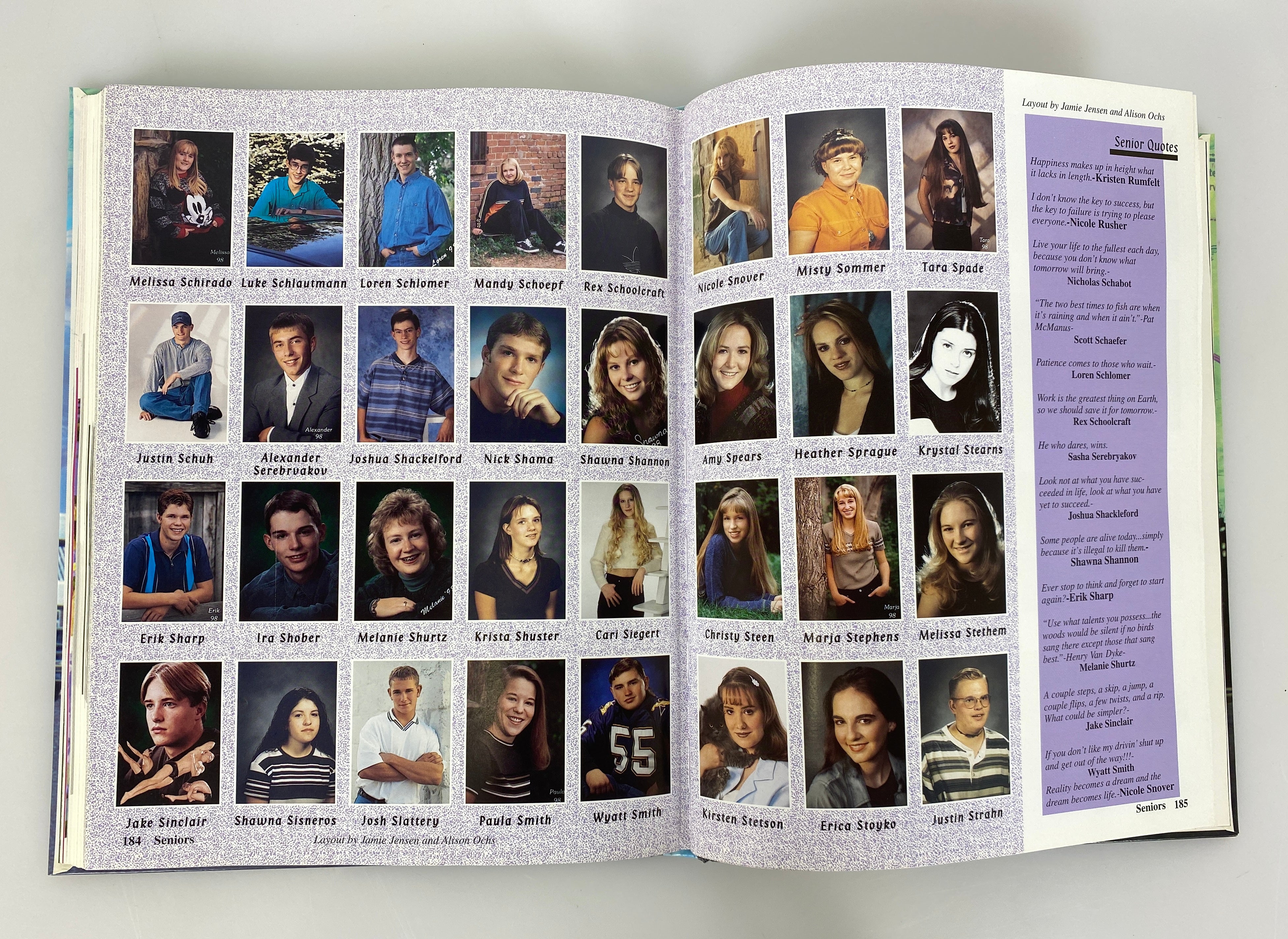 1998 Campbell County High School Yearbook Gillette Wyoming HC