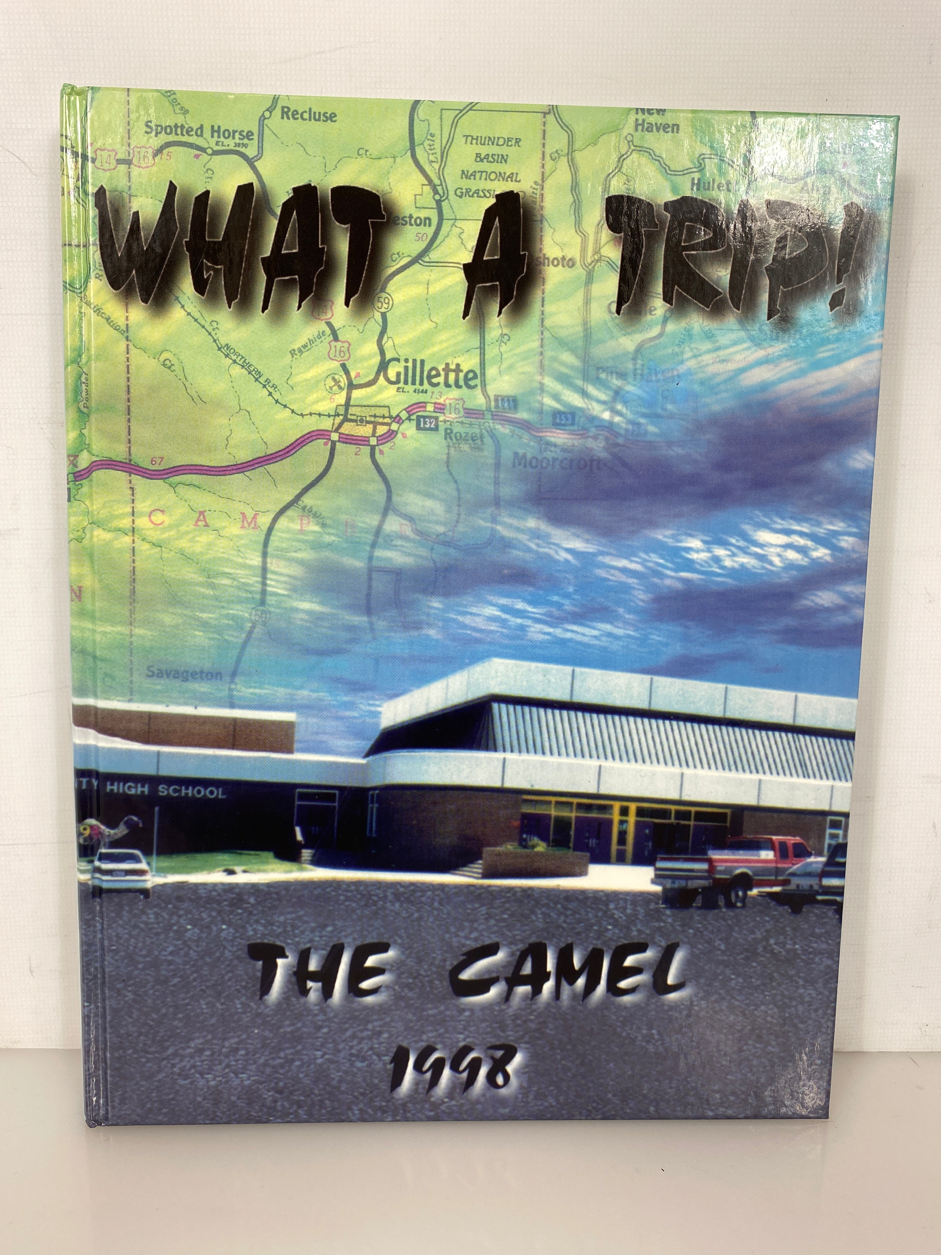 1998 Campbell County High School Yearbook Gillette Wyoming HC