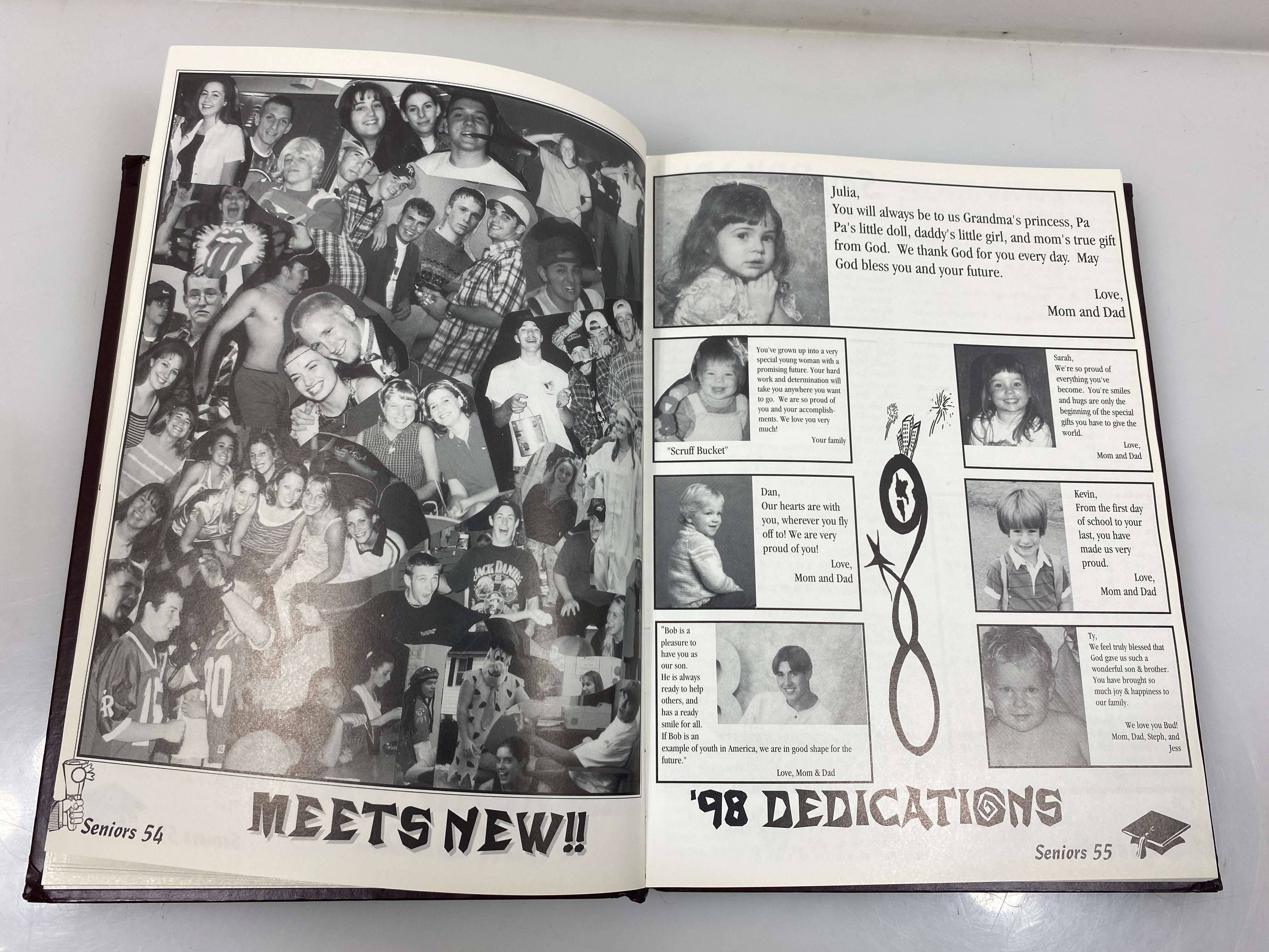 1998 Eaton Rapids High School Yearbook "Eatonian" Eaton Rapids Michigan HC
