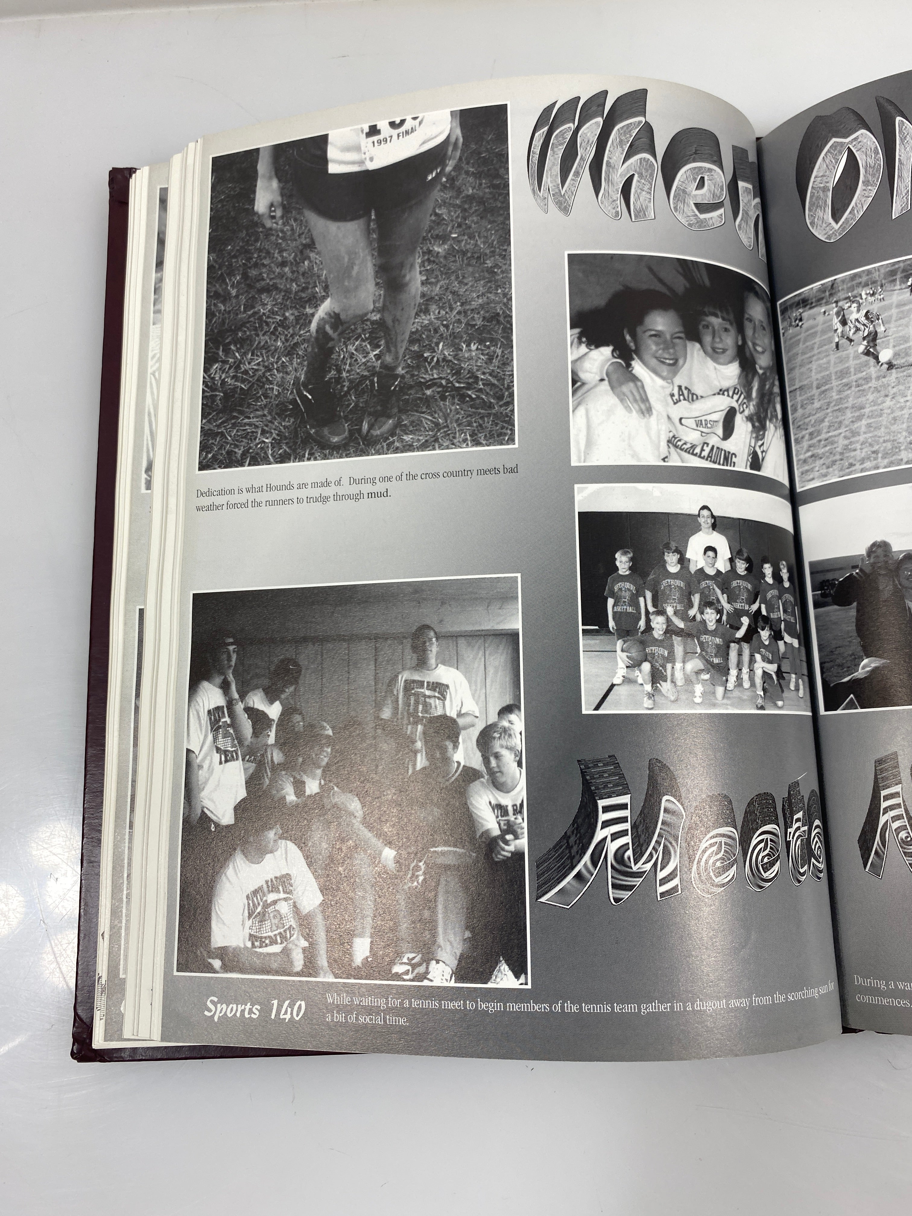 1998 Eaton Rapids High School Yearbook "Eatonian" Eaton Rapids Michigan HC