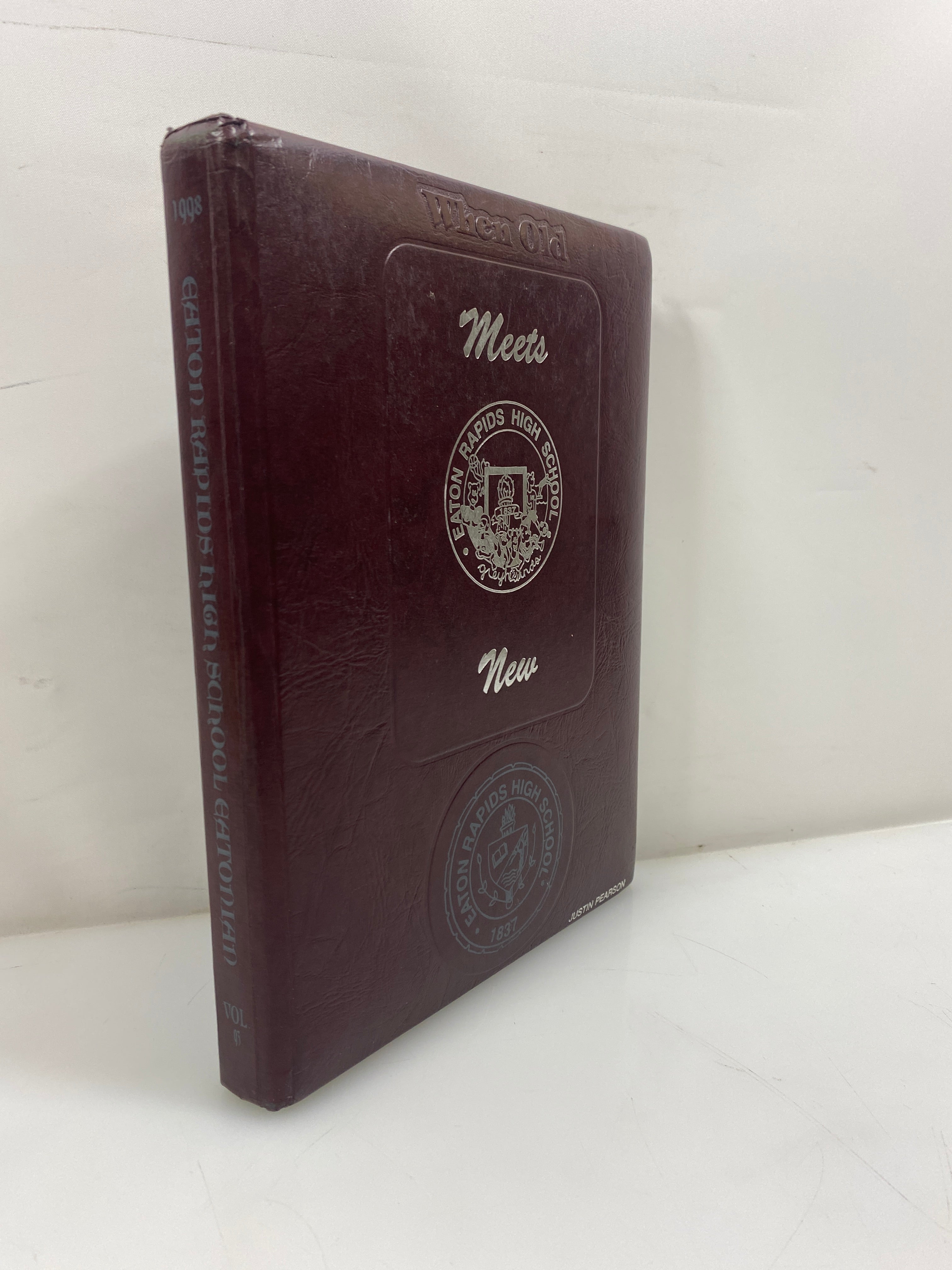1998 Eaton Rapids High School Yearbook "Eatonian" Eaton Rapids Michigan HC