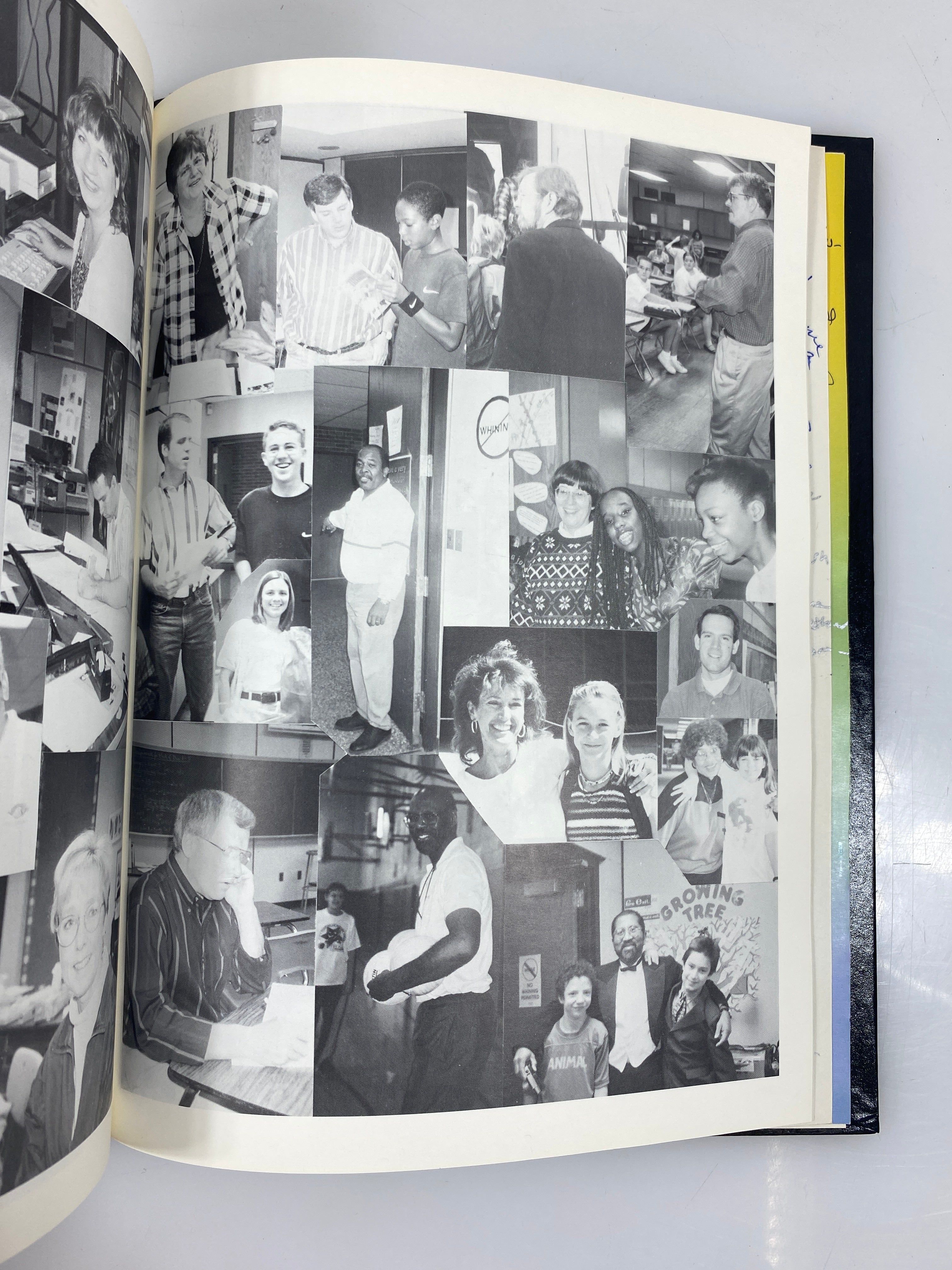 1998 MacDonald Middle School Yearbook East Lansing Michigan HC