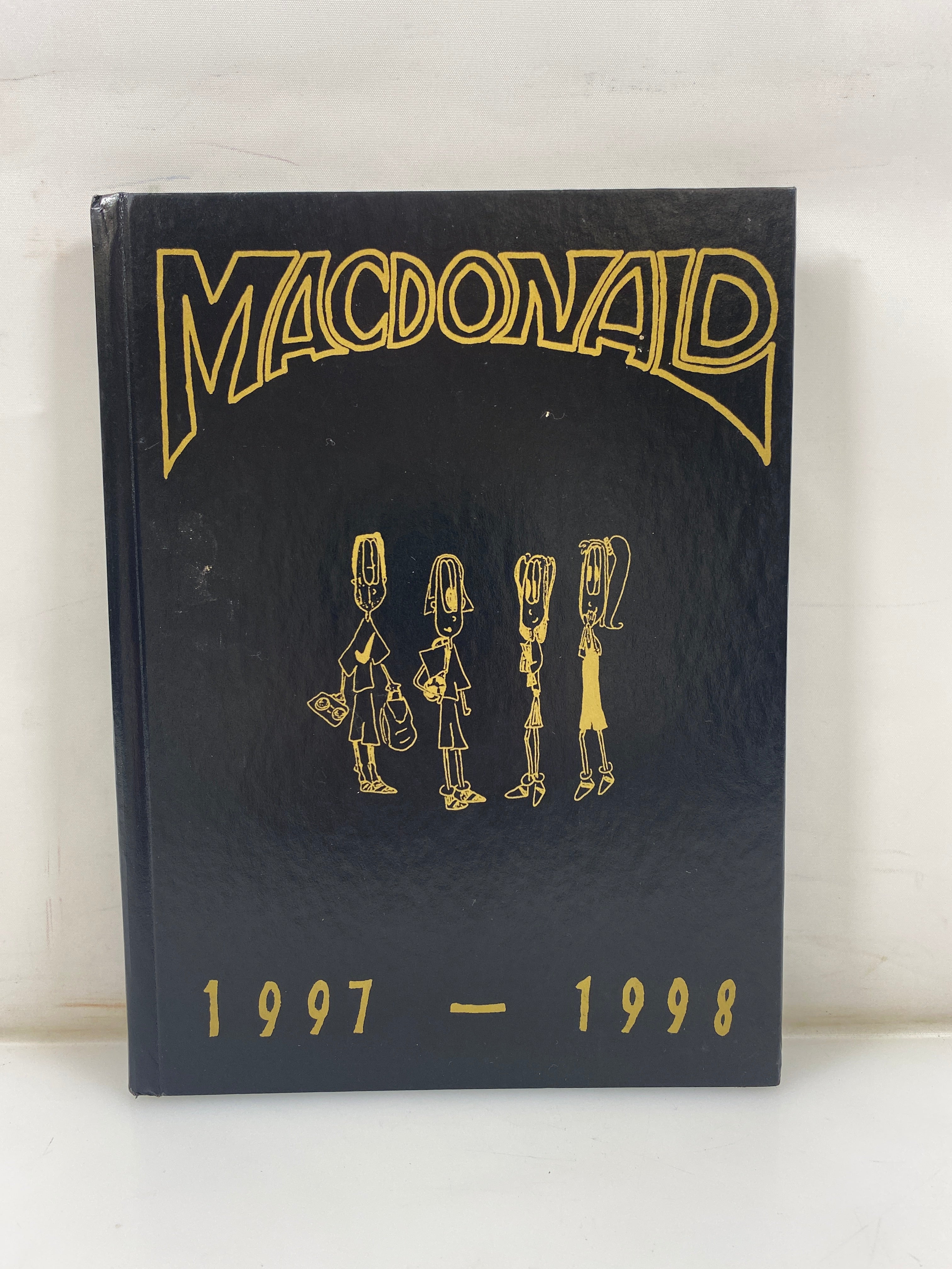1998 MacDonald Middle School Yearbook East Lansing Michigan HC