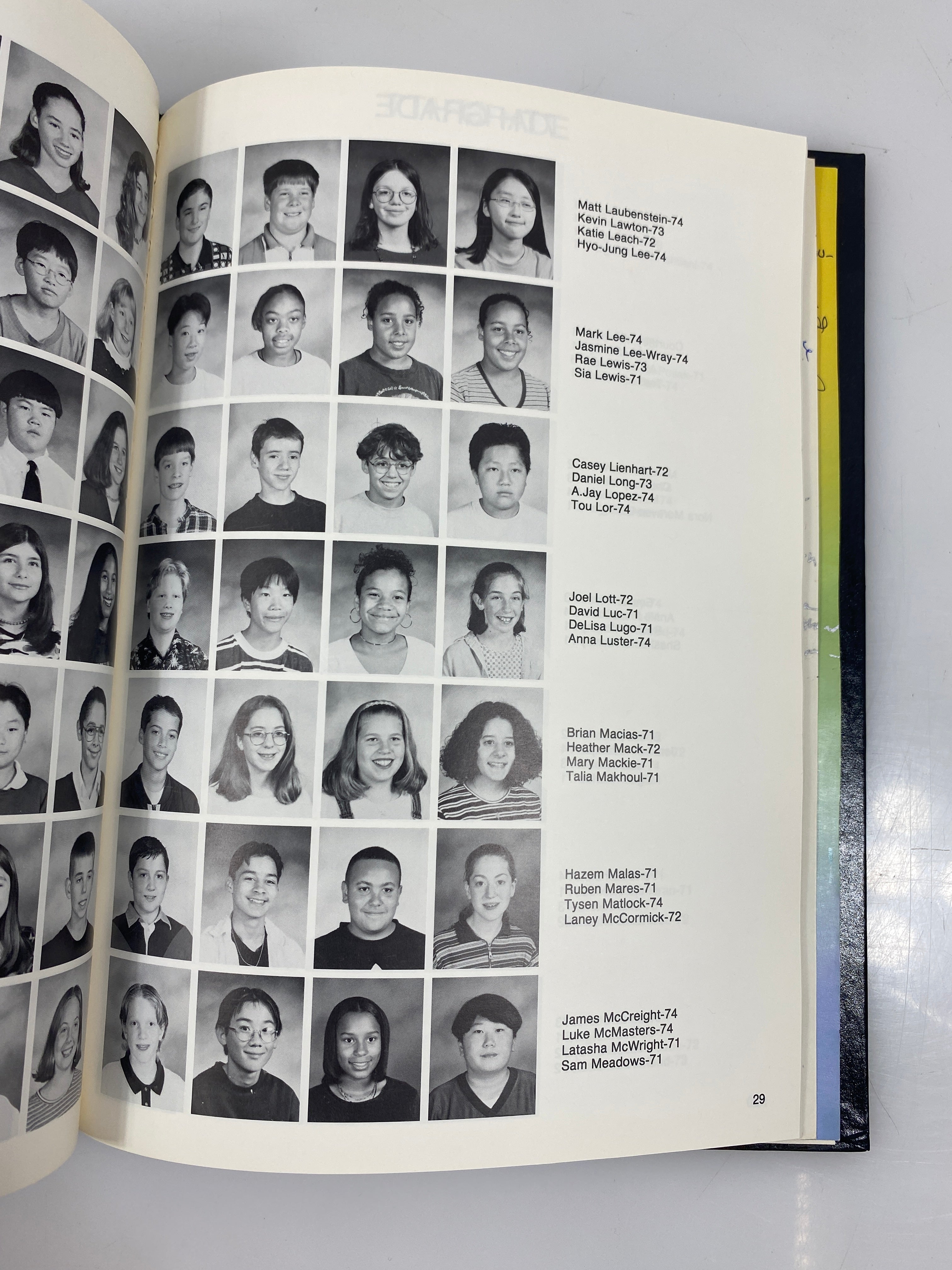 1998 MacDonald Middle School Yearbook East Lansing Michigan HC