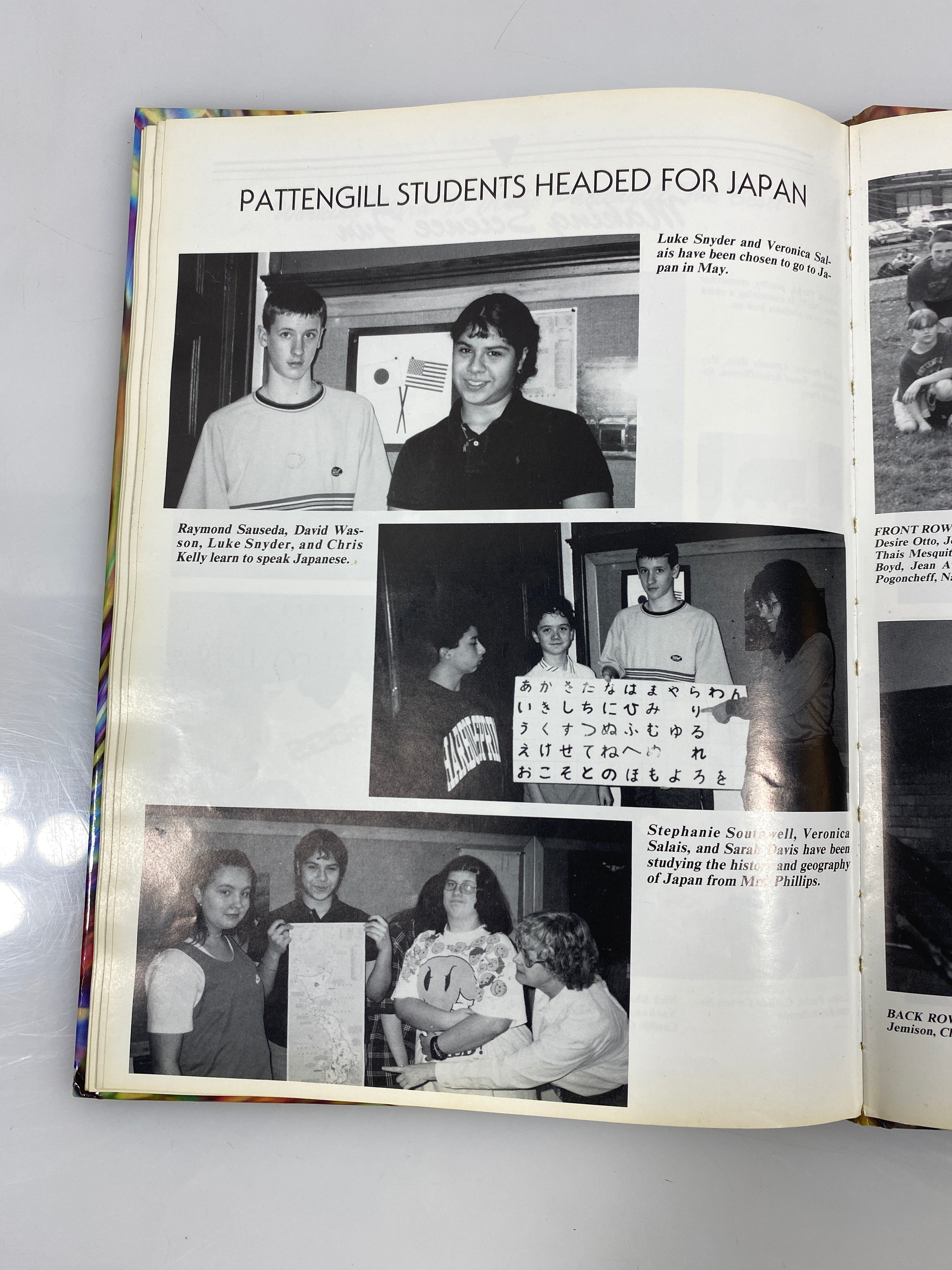 1998 Pattengill Middle School Yearbook Lansing Michigan HC